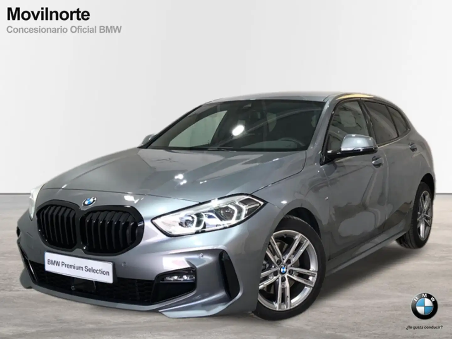 BMW 118 118dA Business Gris - 1