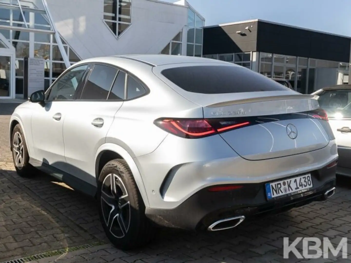 Mercedes-Benz GLC 220 GLC 220 d 4M Coupé AMG°360°MEMO°DIGI°NIGHT°BURM° Zilver - 2