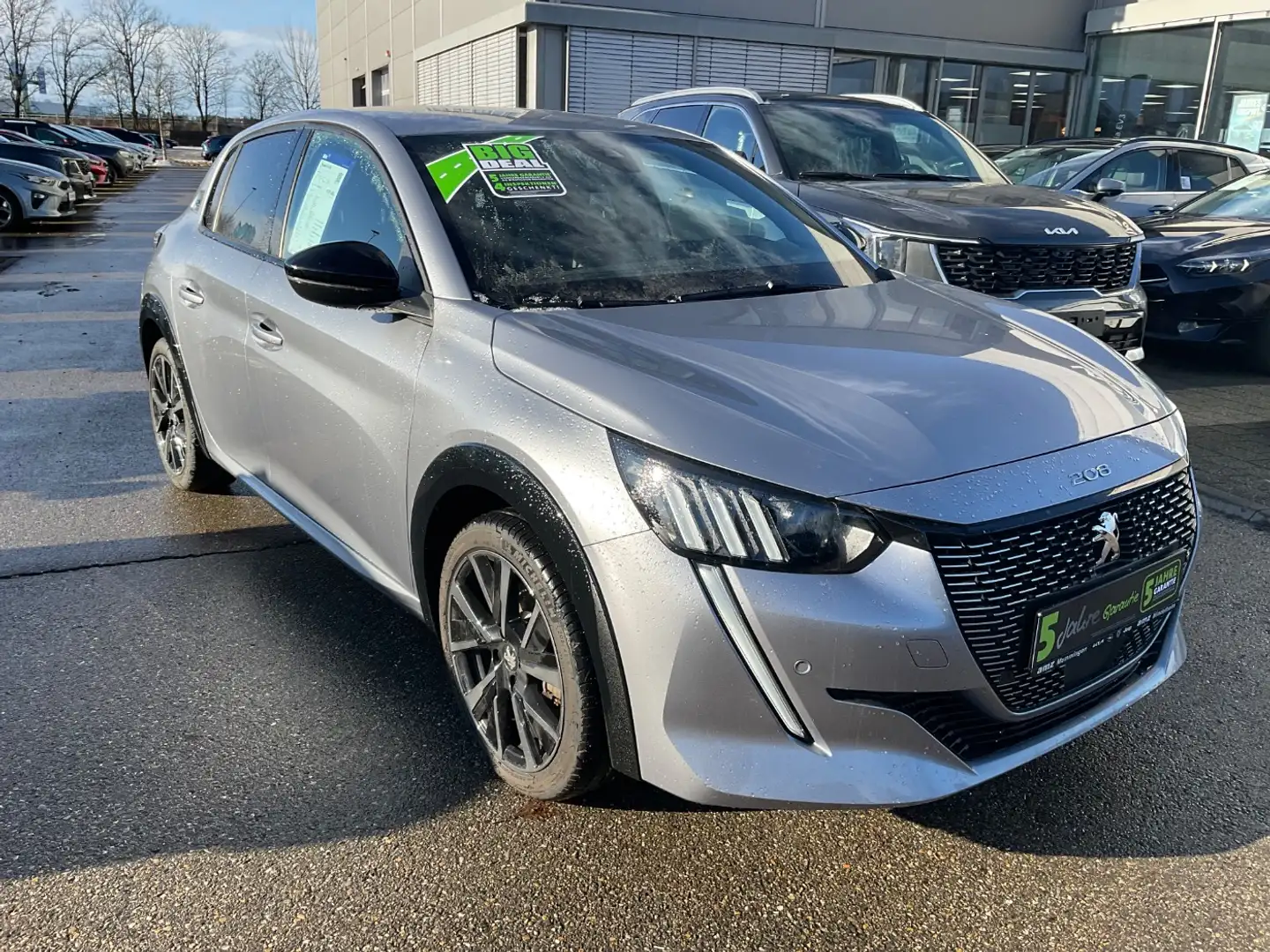 Peugeot e-208 GT *Navi*Kamera*Sitzheizung*11kWh 3-Phasig* Gris - 2