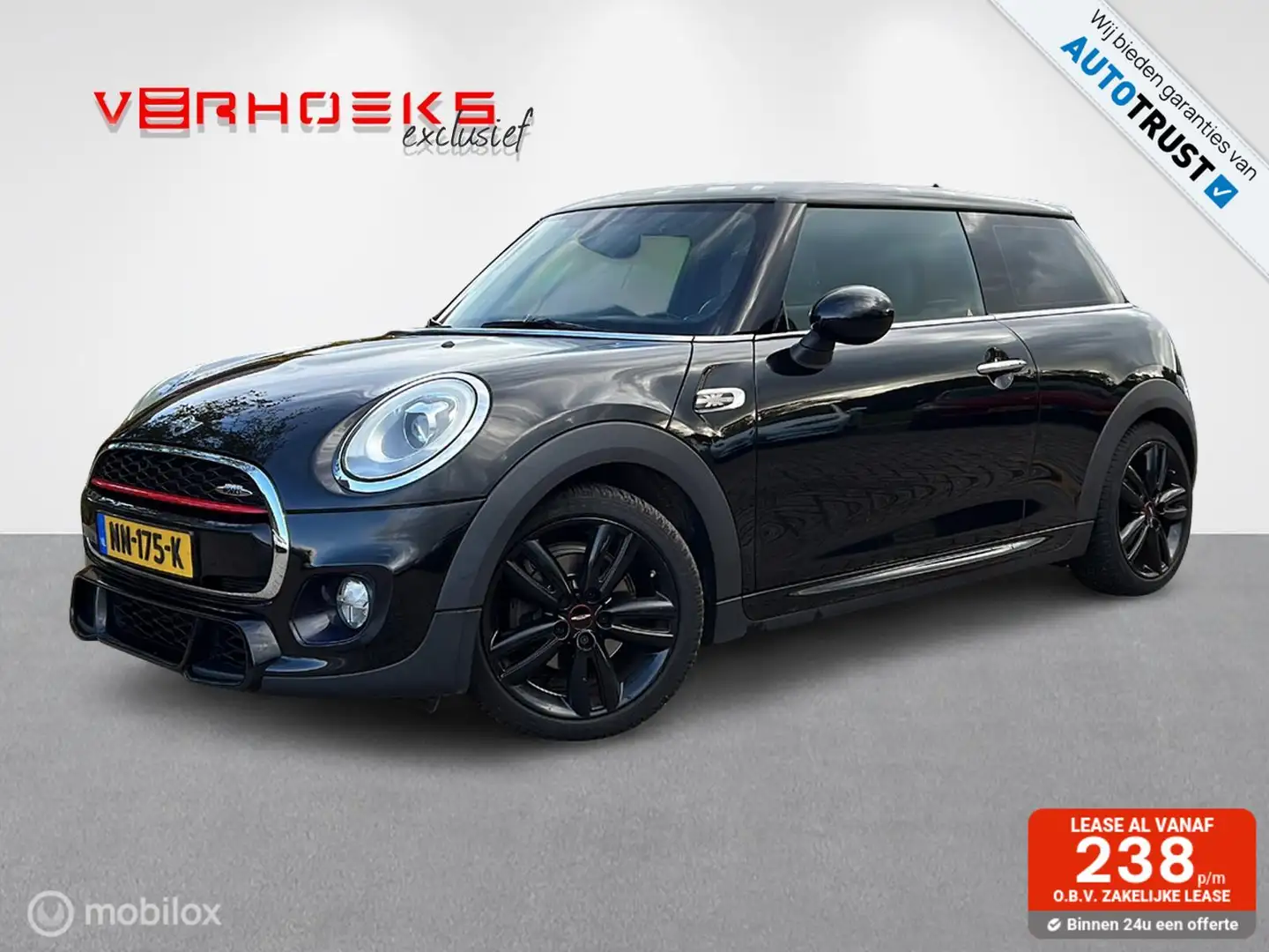 MINI Cooper Mini 1.5 JCW Pakket Kings Cross Chili Serious B. Noir - 1