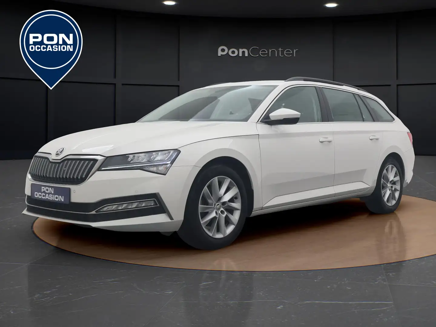 Skoda Superb Combi 1.4 TSI iV Ambition | Stoelverwarming | Crui Blanc - 1