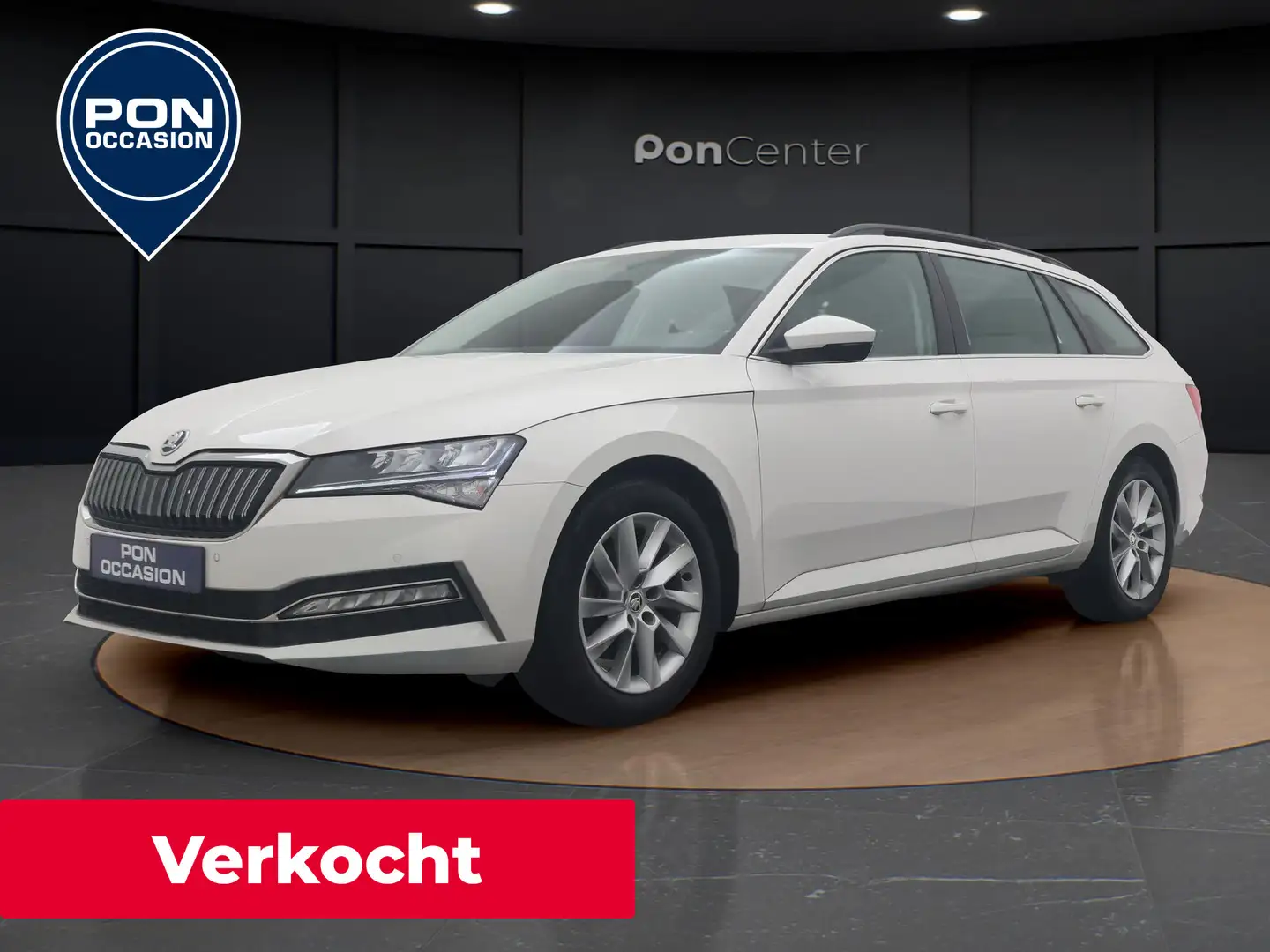 Skoda Superb Combi 1.4 TSI iV Ambition | Stoelverwarming | Crui Wit - 1