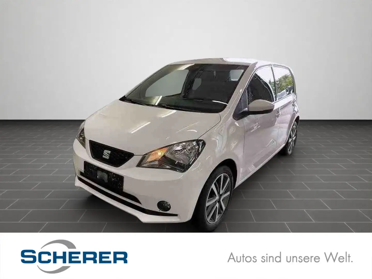SEAT Mii electric 61kW *Plus* Navi PDC SHZ GRA LM-Fel Weiß - 1