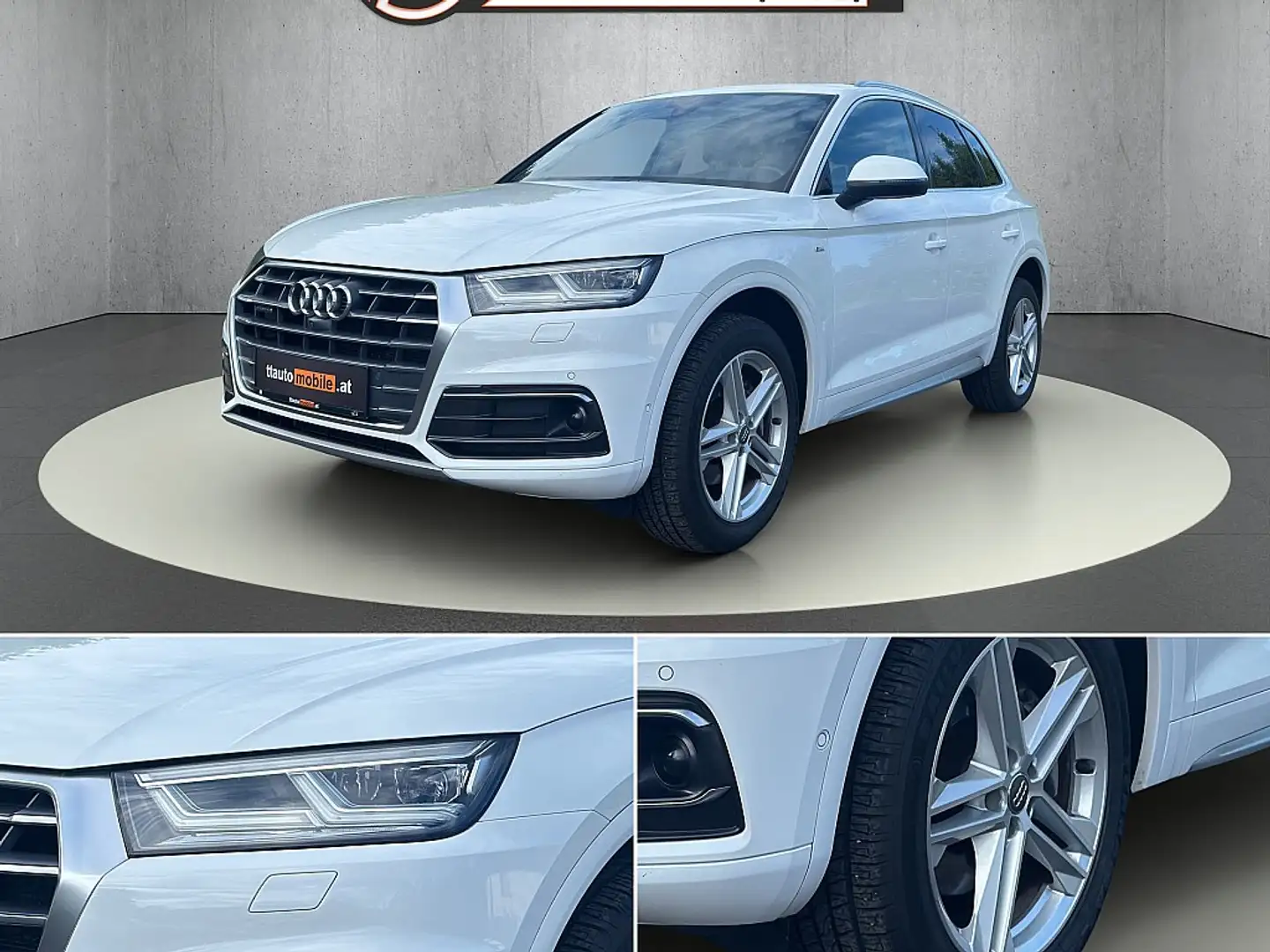 Audi Q5 2,0 TDI quattro sport S-tronic Wit - 2