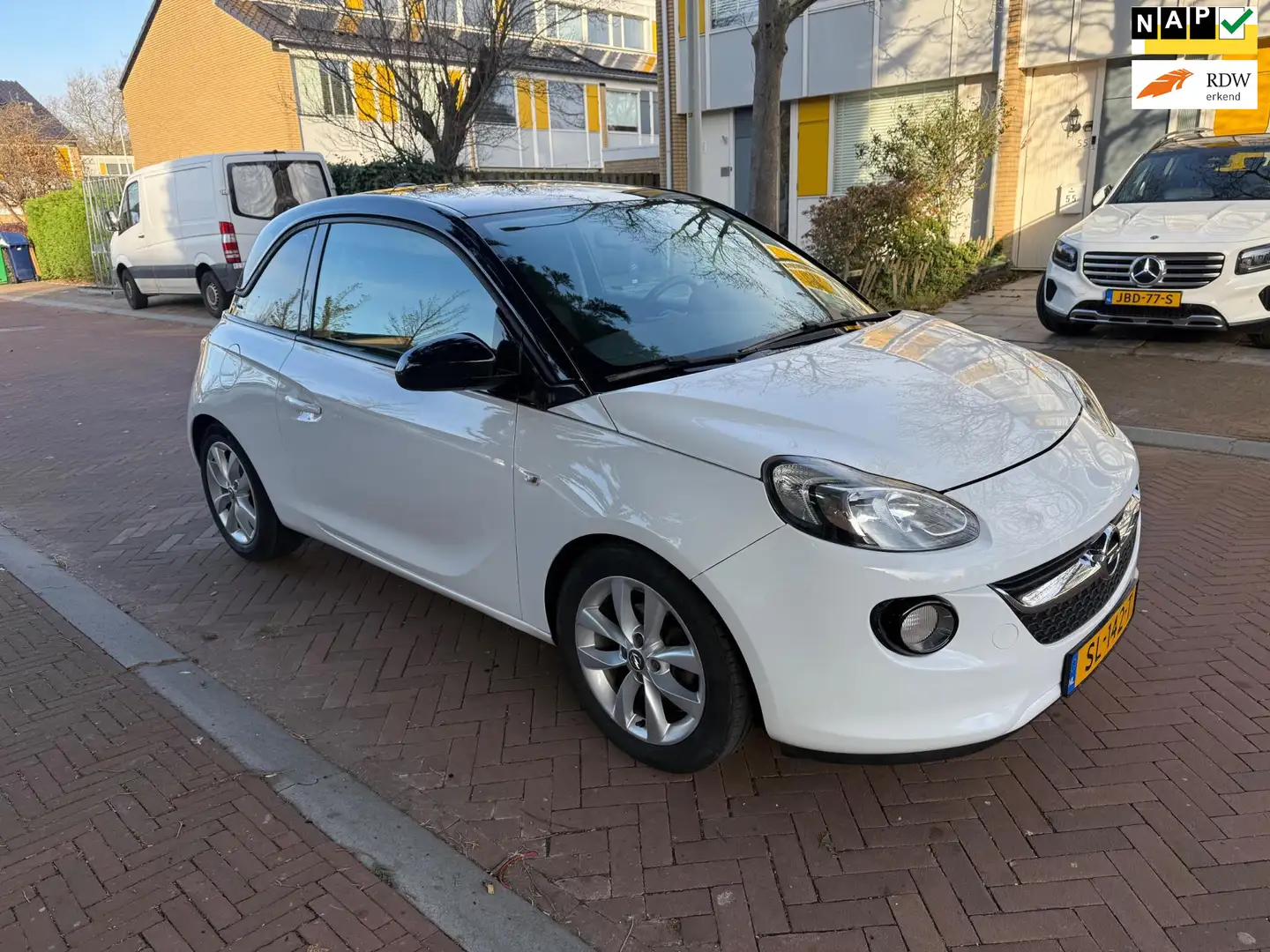 Opel Adam Airco / 41.000 NAP / Mooie en frisse auto Wit - 1