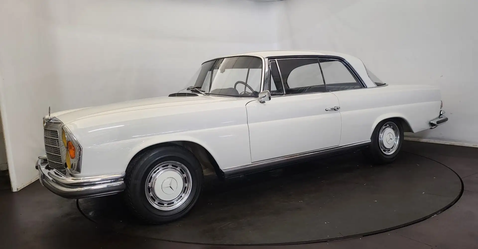 Mercedes-Benz 280 SEC Blanc - 2