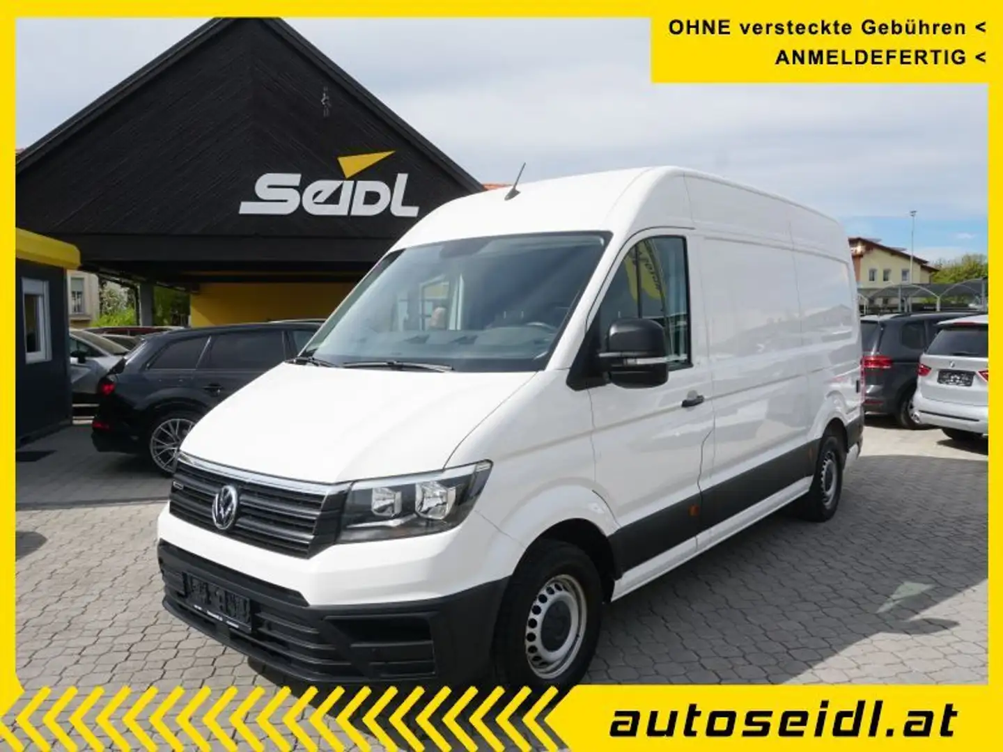 Volkswagen Crafter 35 HR 2,0 TDI MR 4motion *AHV+BOTT-EINRICHTUNG* Weiß - 1