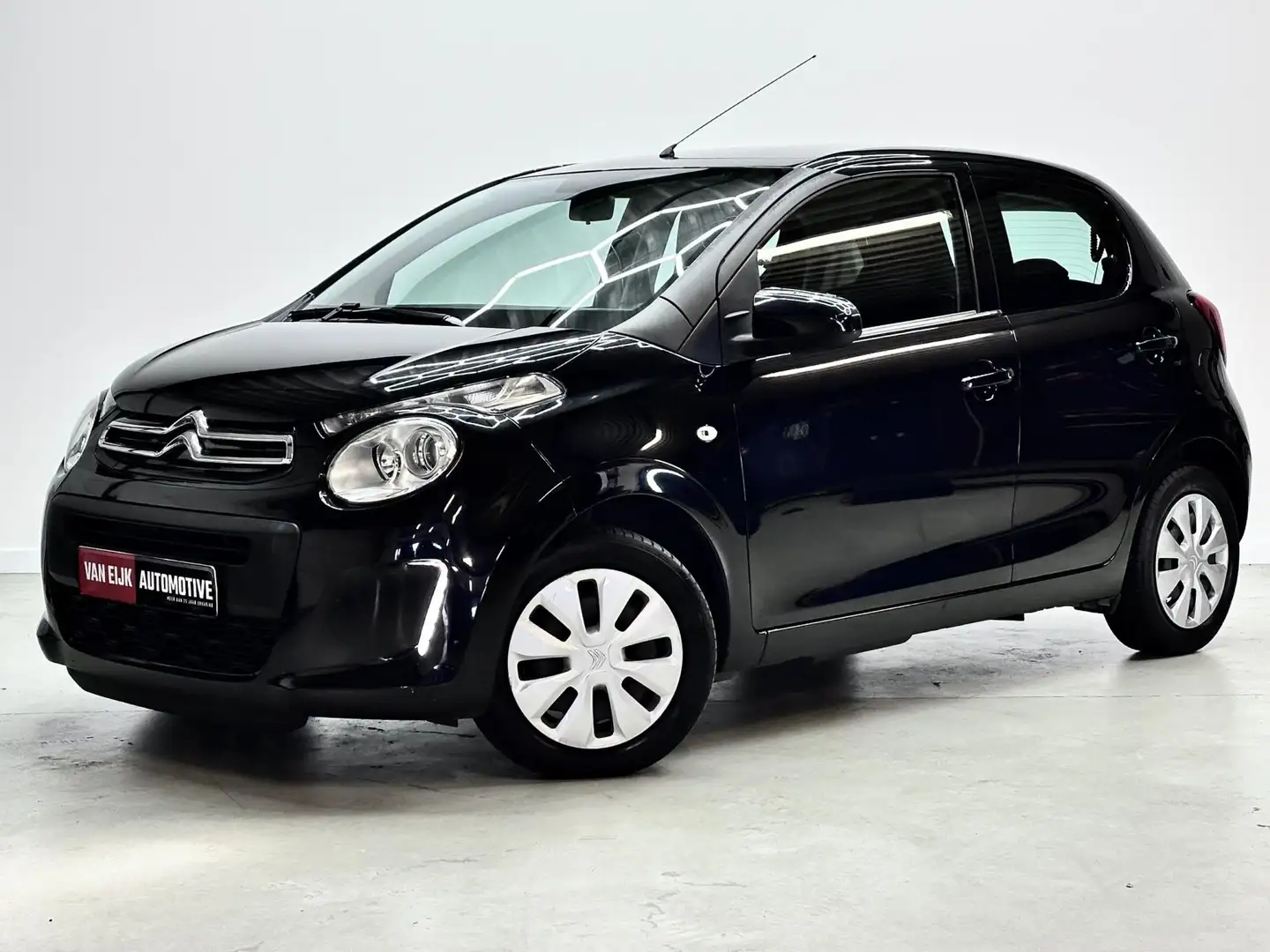 Citroen C1 1.0 e-VTi Feel Airco / Cruise / 5 drs Zwart - 1