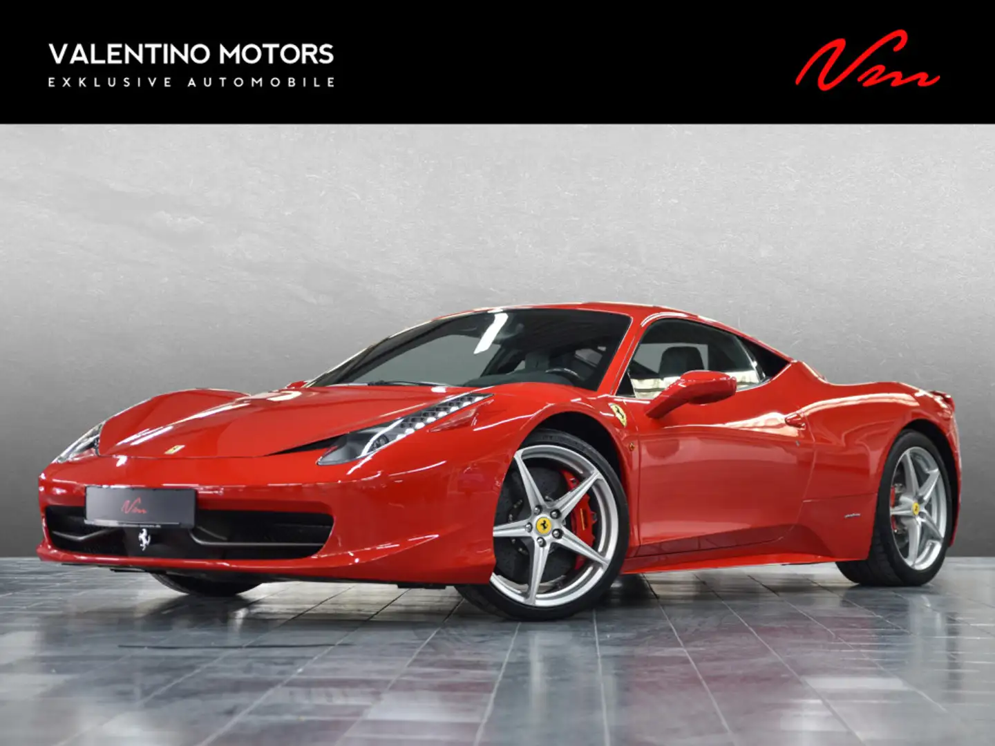 Ferrari 458 Italia - LenkradCarbonLED|Parksens.vo+hi|AFS Червоний - 1