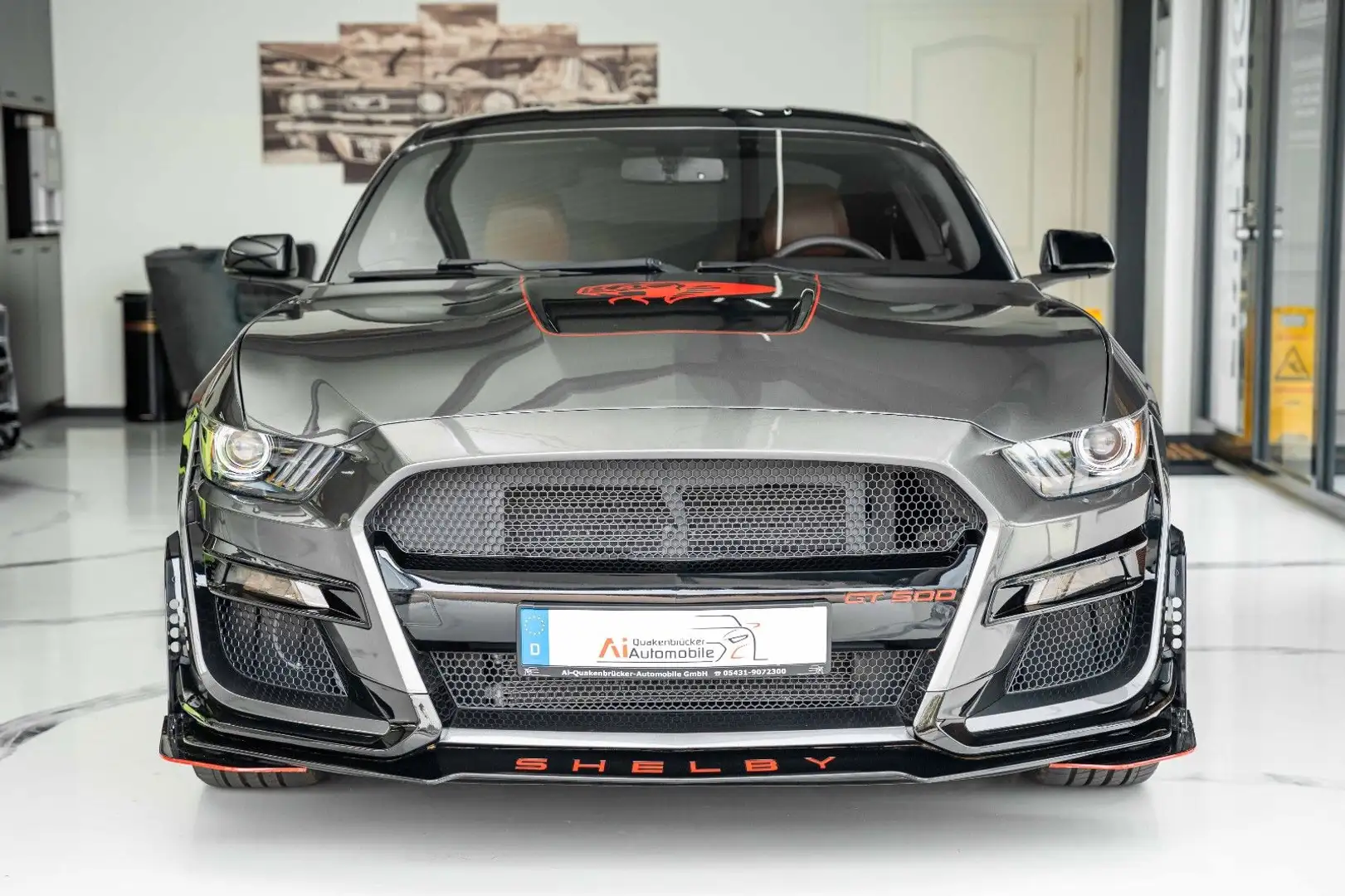 Ford Mustang GT5.0 BRC LPG SHELBY GT500 PREMIUM Gris - 2