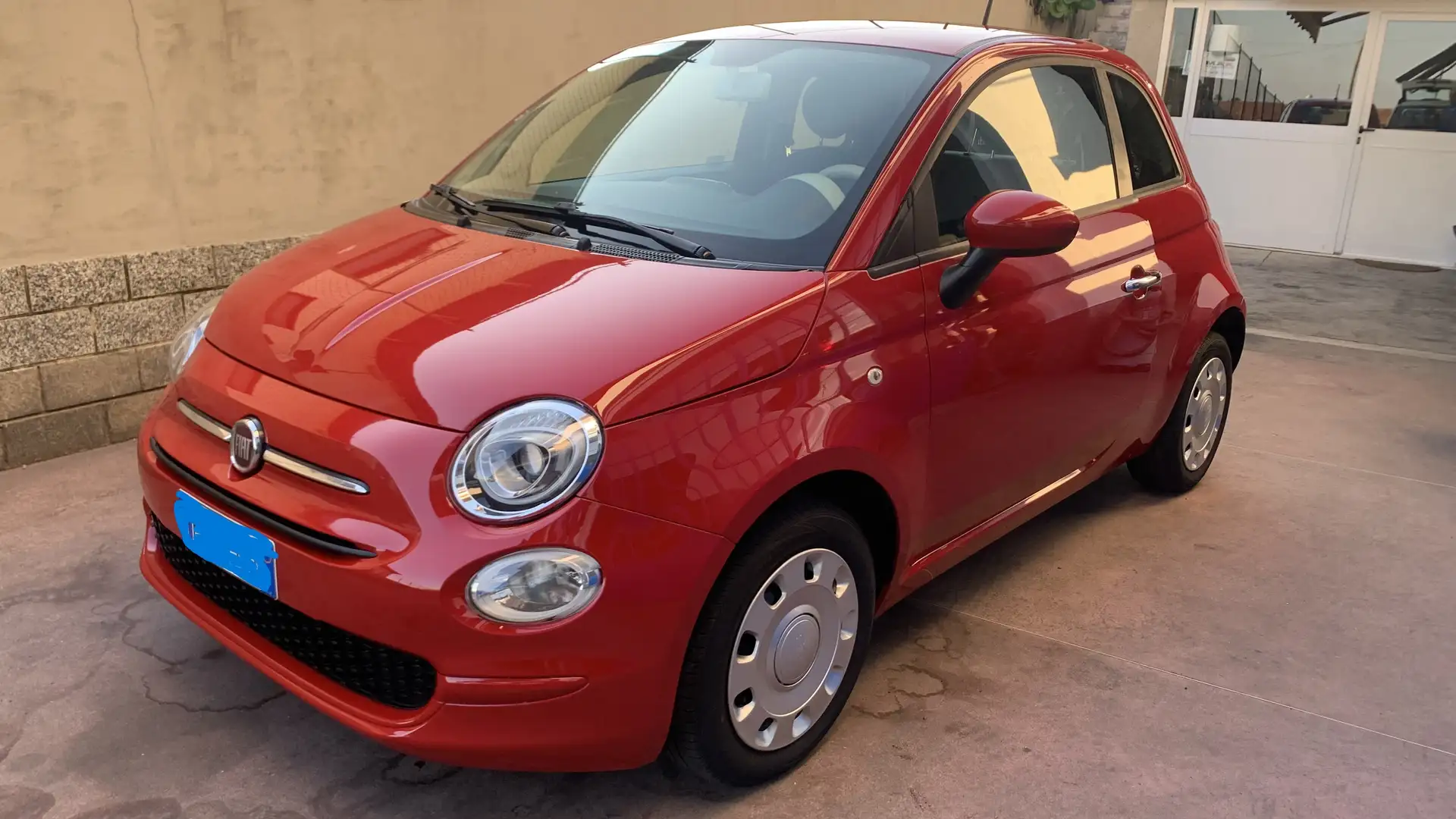 Fiat 500 1.2 Pop 69cv my18 Rouge - 1