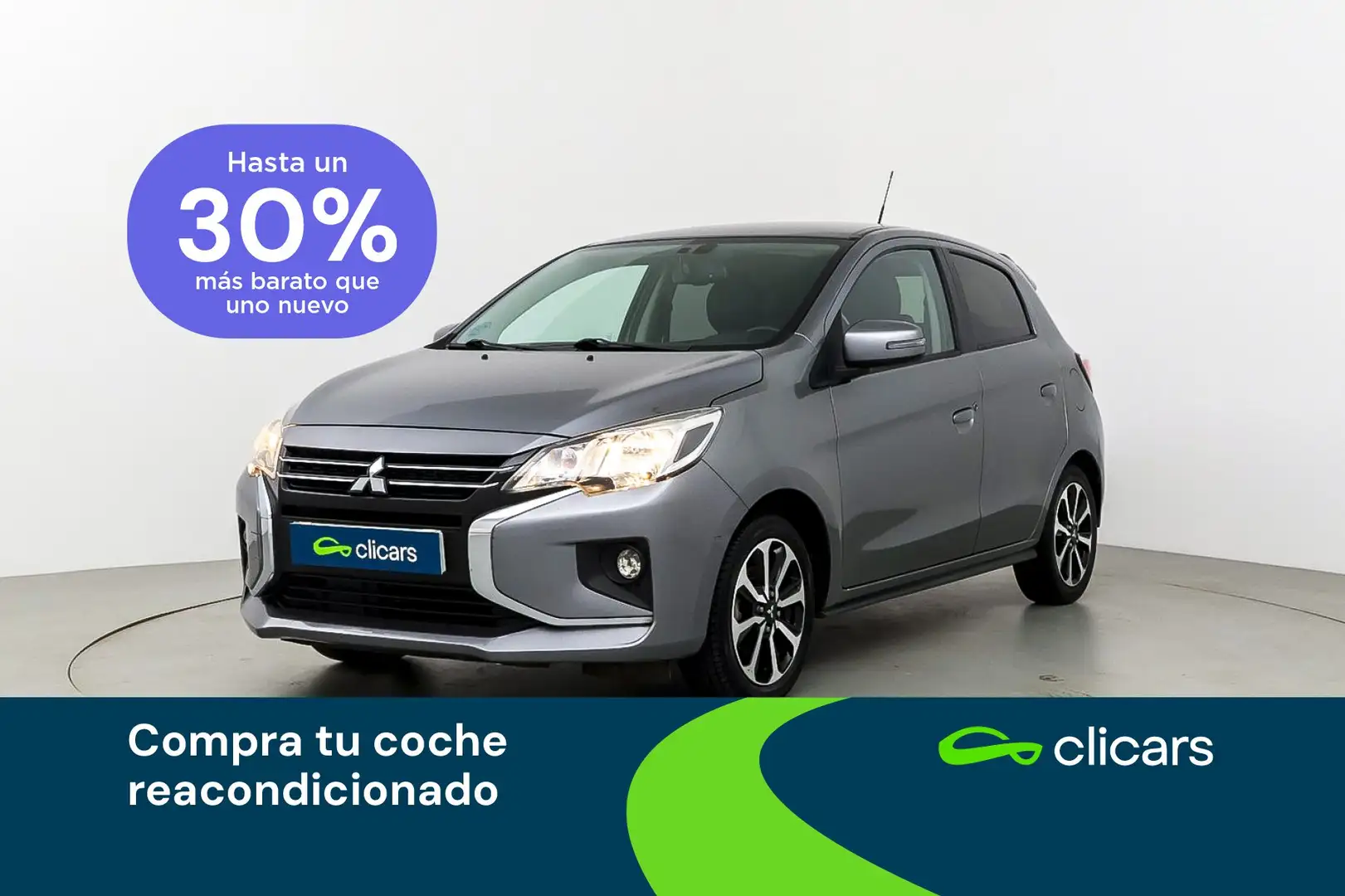 Mitsubishi Space Star 120 MPI Kaiteki Gris - 1