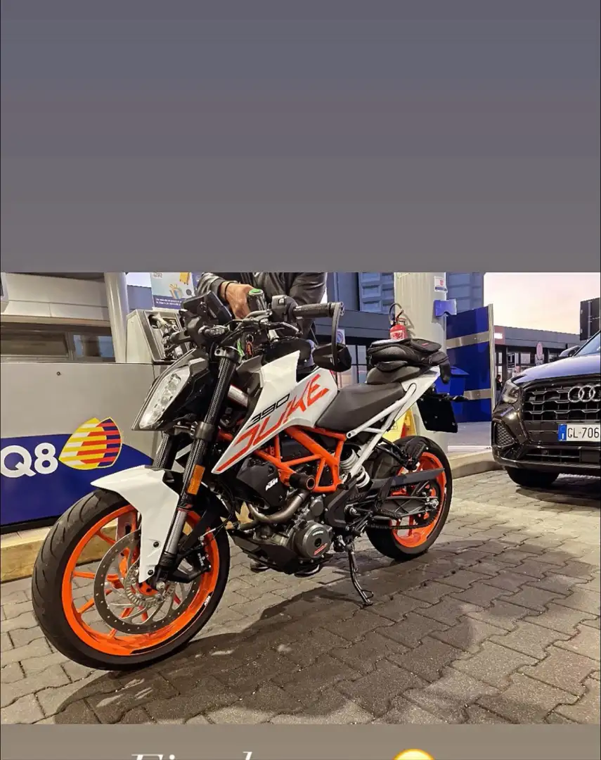 KTM 390 Duke Білий - 1