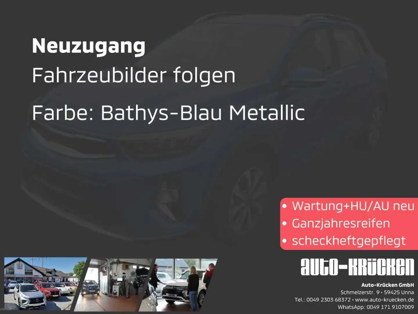 Kia KIA Stonic 1.0T 100 Vision LED GJR AHK Blau - 1