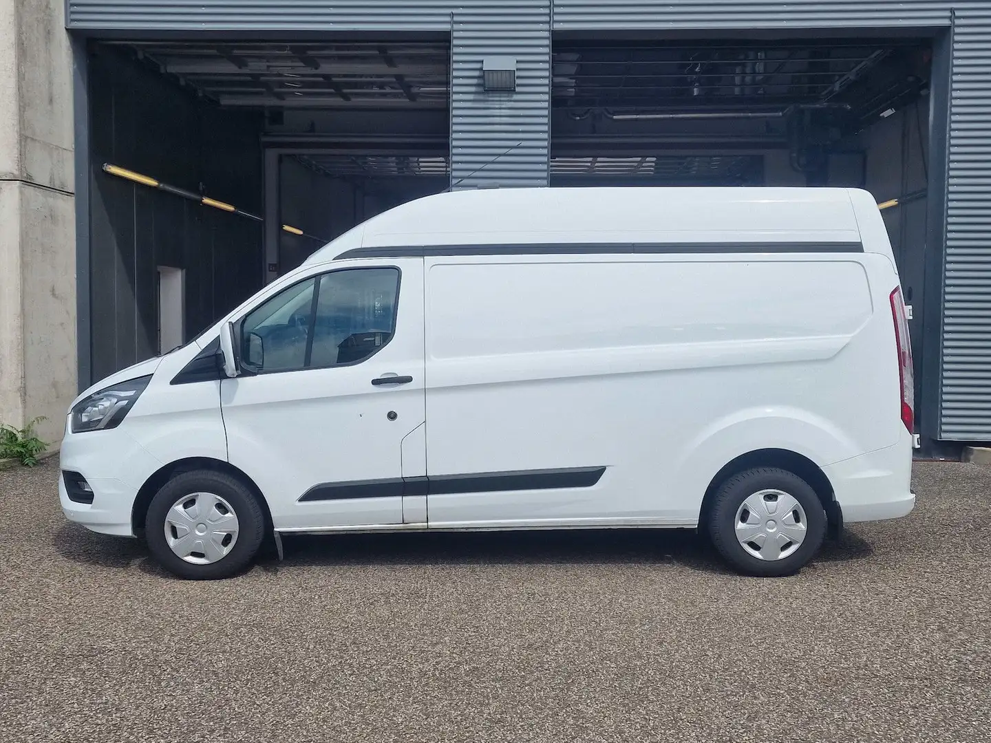 Ford Transit Custom 2.0 TDI 300 L2 Trend Klima Blanc - 2