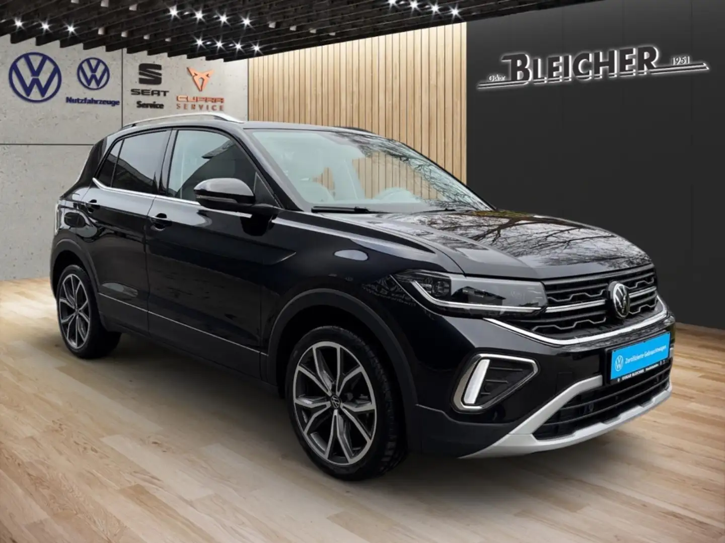 Volkswagen T-Cross 1.0 TSI ''Style'' abn. AHK+Navi+Kamera+Telefon Zwart - 2