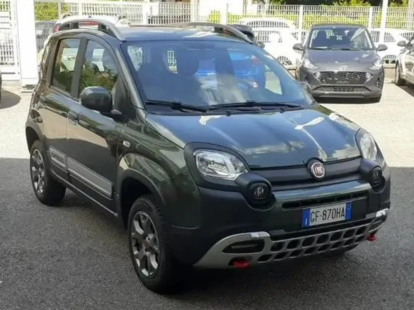 Fiat Panda 0.9 cross 4x4 neopatentati Groen - 2