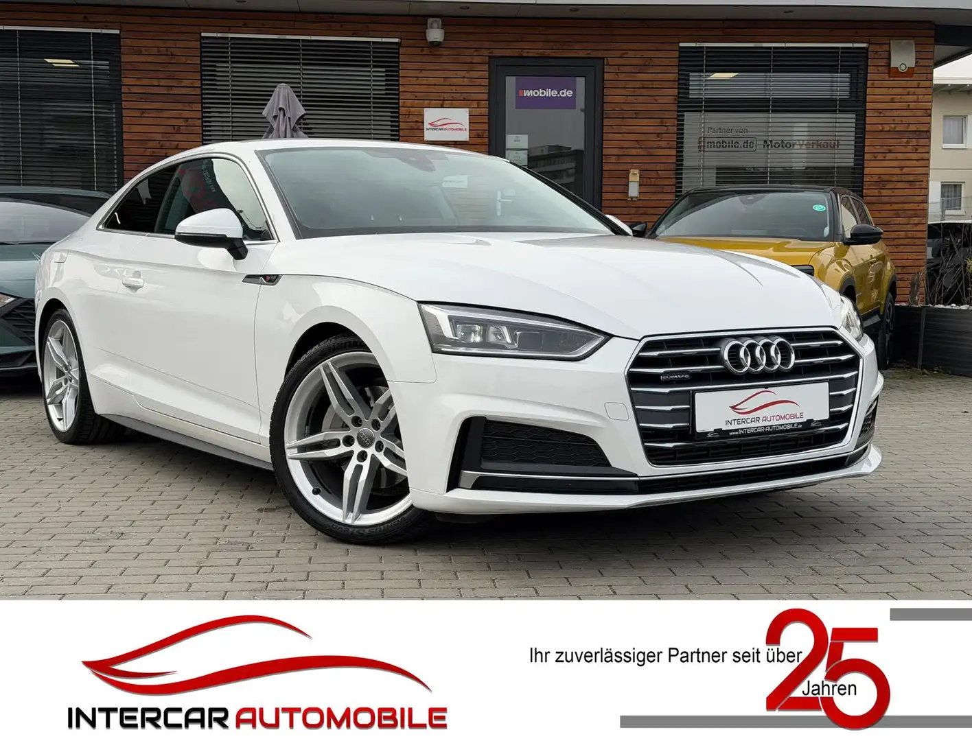 Audi A5 quattro sport 3.0 TDI V6 S-line |LED|HUD|AHK| Wit - 1