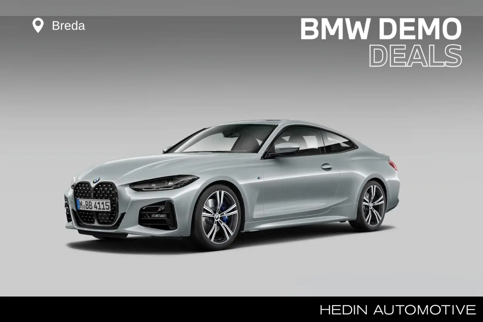 BMW 420 4-serie Coupé 420i High Executive | M-sport Shadow Gris - 1
