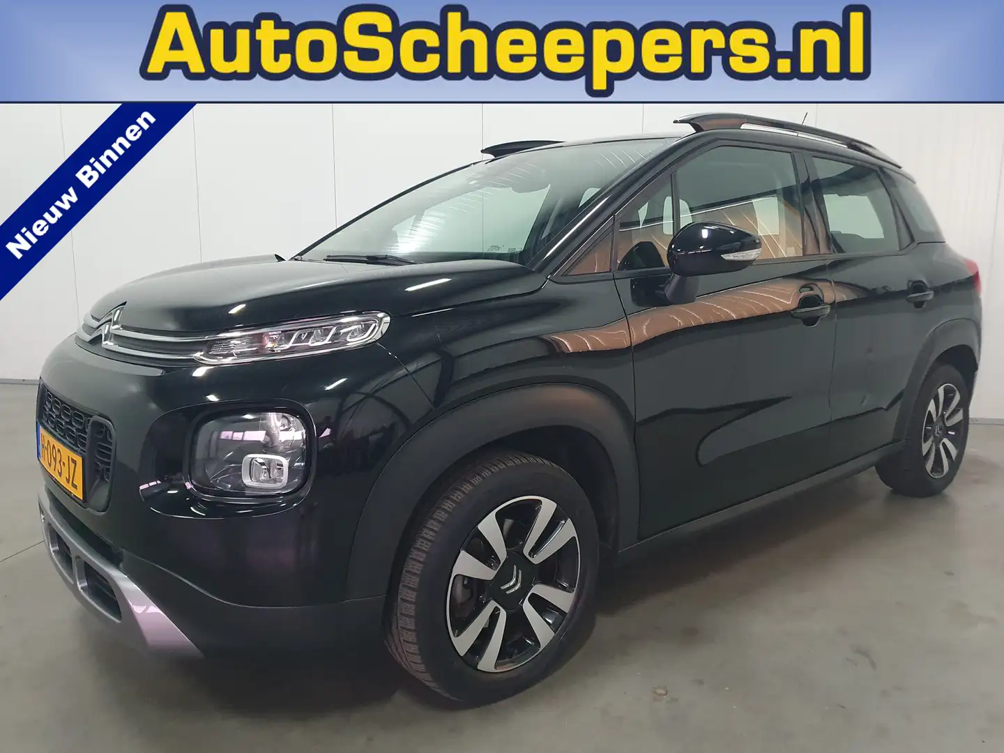 Citroen C3 Aircross 1.2 PureTech S&S Feel NAVI/CRUISE/AIRCO/LMV/TRHAAK Zwart - 1