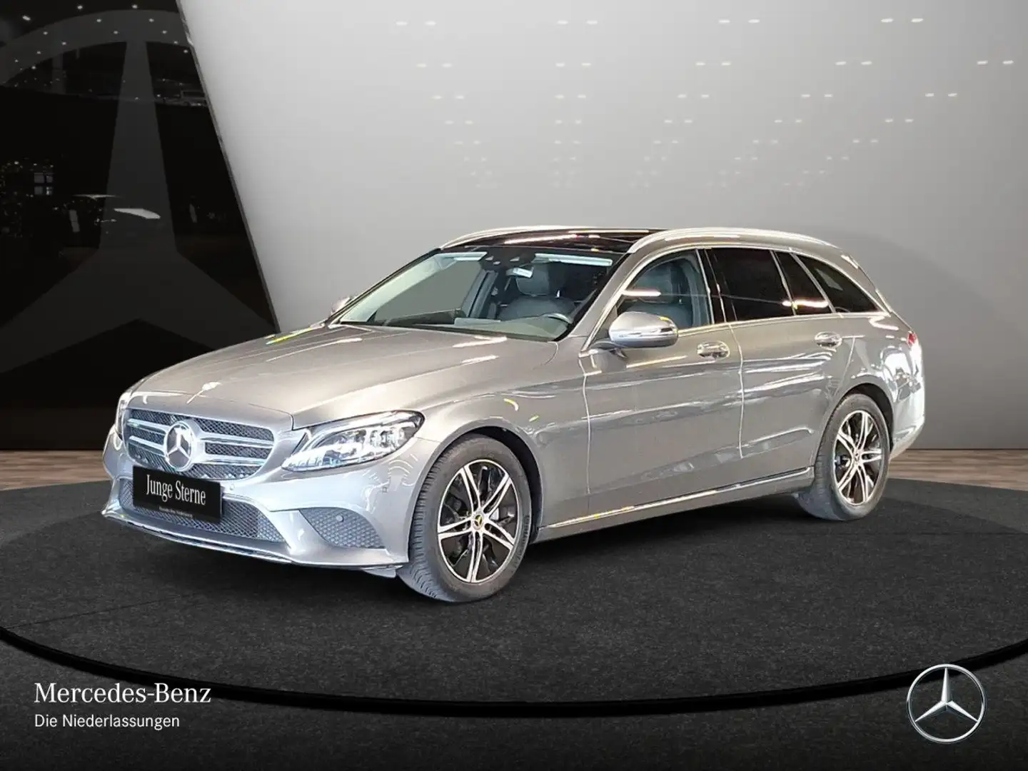 Mercedes-Benz C 220 d T AVANTG+PANO+AHK+MULTIBEAM+FAHRASS+KAMERA Grau - 2