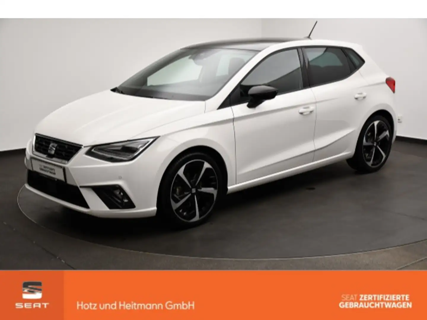 SEAT Ibiza 1.0 TSI Pano/ACC/Einparkhi Weiß - 1