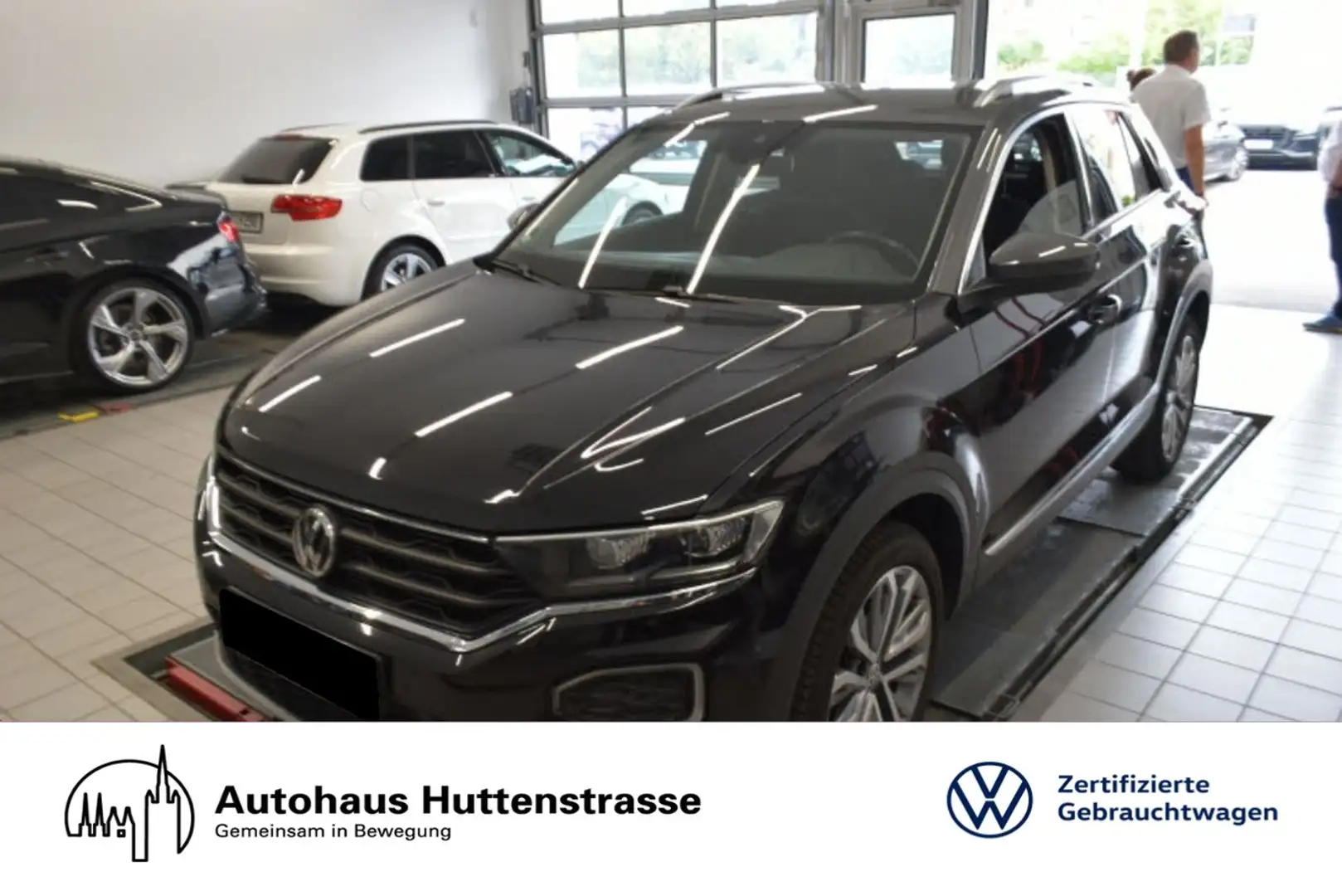 Volkswagen T-Roc 1.5 TSI IQ.Drive LED NAVI ACC LM18 Schwarz - 1