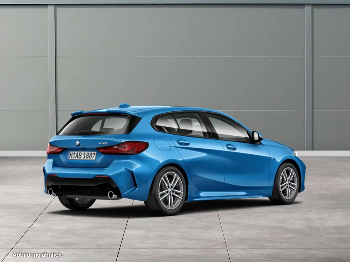 BMW 120 i M Sportpaket Adaptiv.LED Kamera Navi Blau - 2