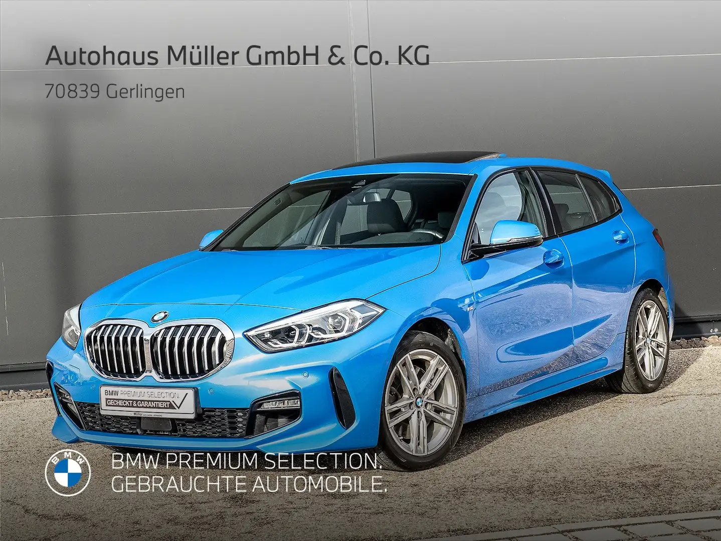 BMW 120 i 5-Tür. M Sportpaket GSD Kamera DAB 1VB Blau - 1