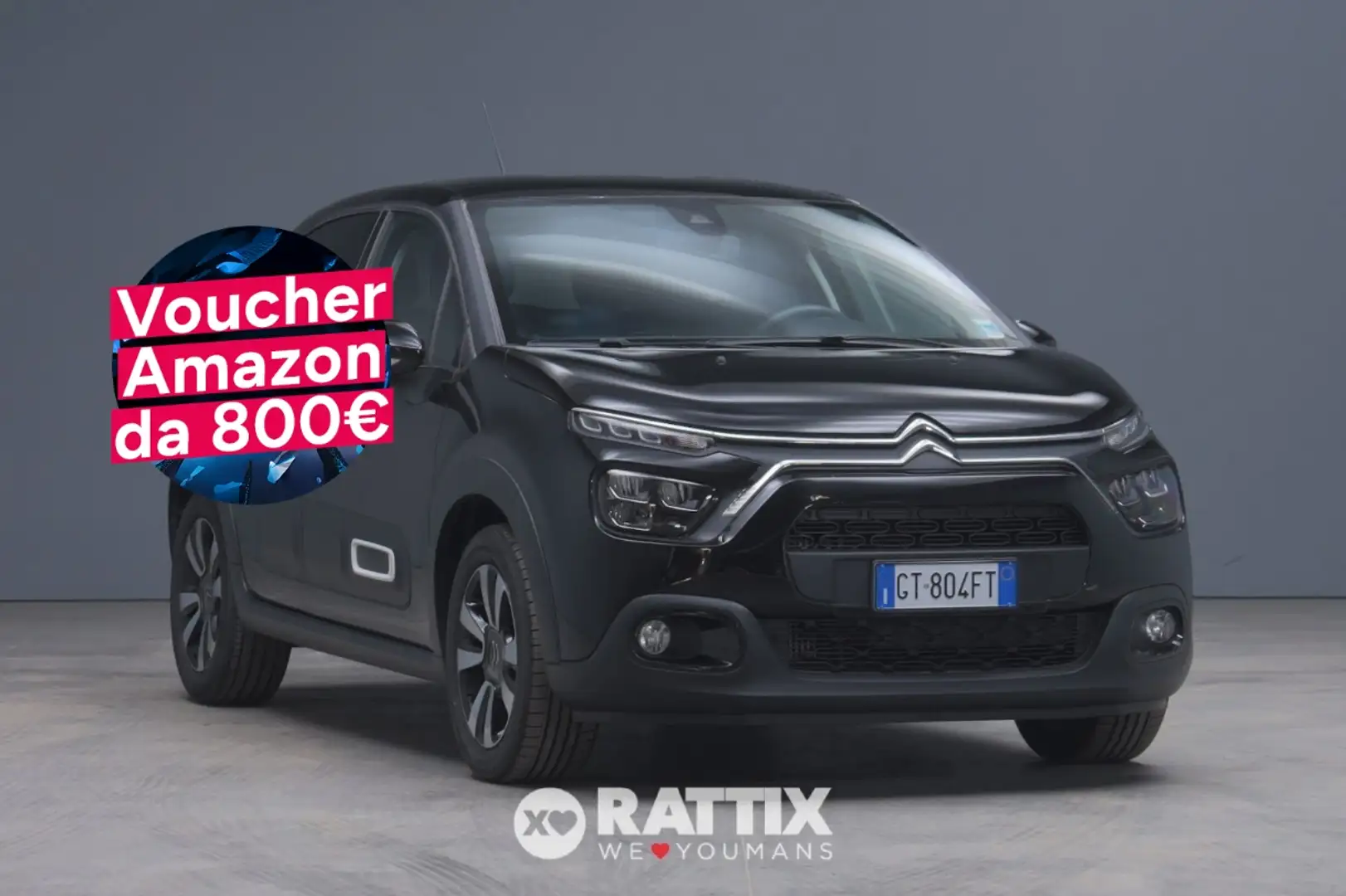 Citroen C3 1.2 Puretech 110CV Max Nero - 1