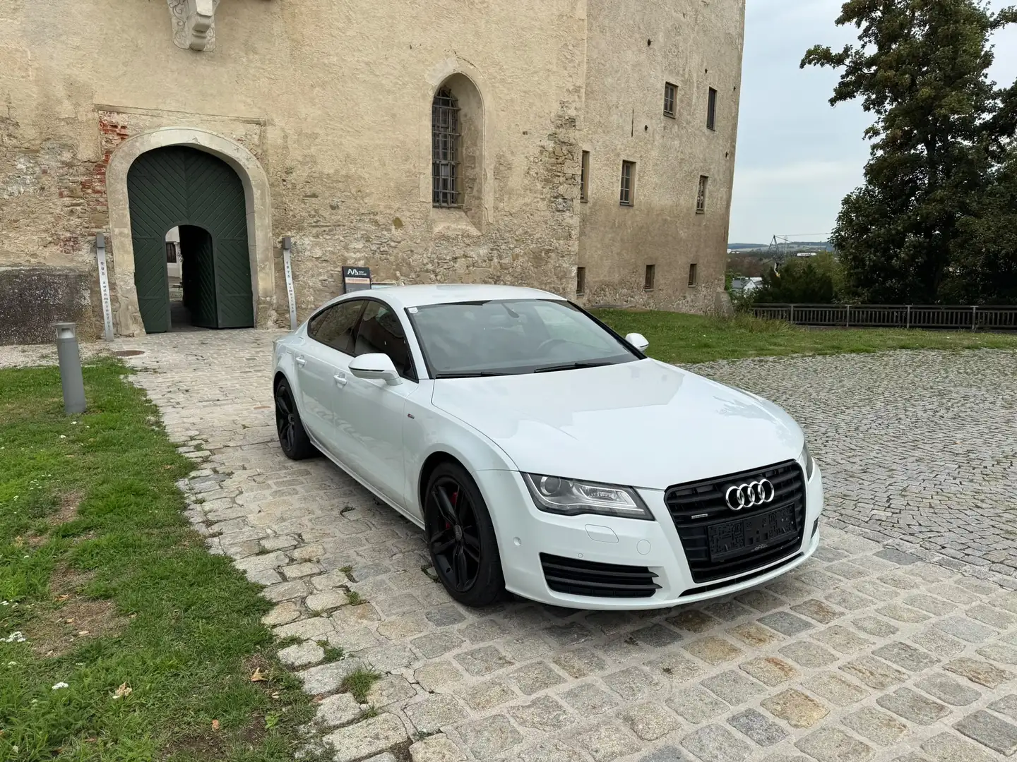 Audi A7 3.0 TDI quattro Weiß - 1