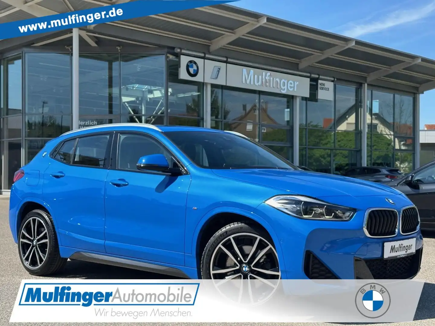 BMW X2 5d M Sport HUD ACC PanoD.HiFi Navi+ AHK 19" Azul - 1