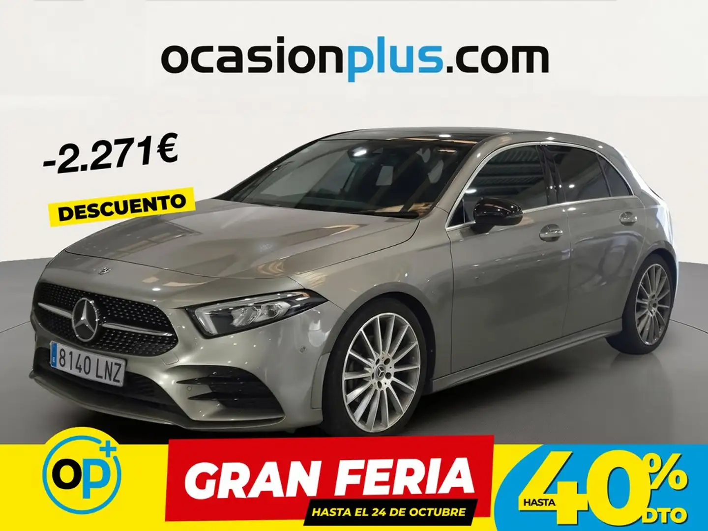 Mercedes-Benz A 200 7G-DCT Gris - 1