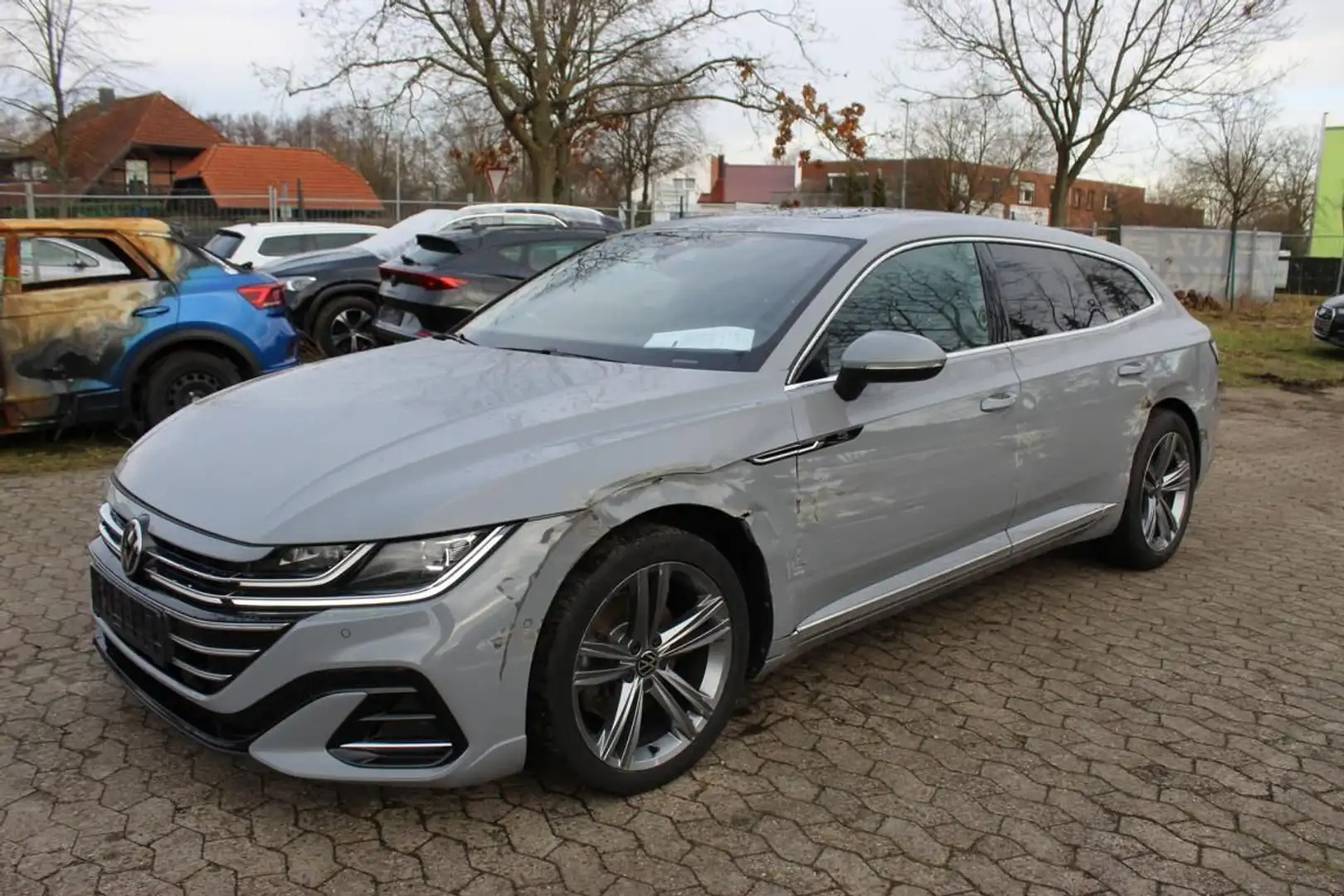 Volkswagen Arteon 2.0 TDI DSG 4Motion R-Line Panorama Grau - 1