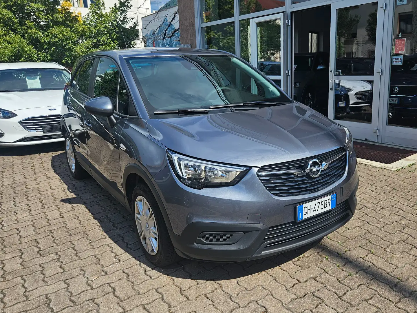 Opel Crossland X 1.2 81CV NAVY-CARPLAY Grigio - 1