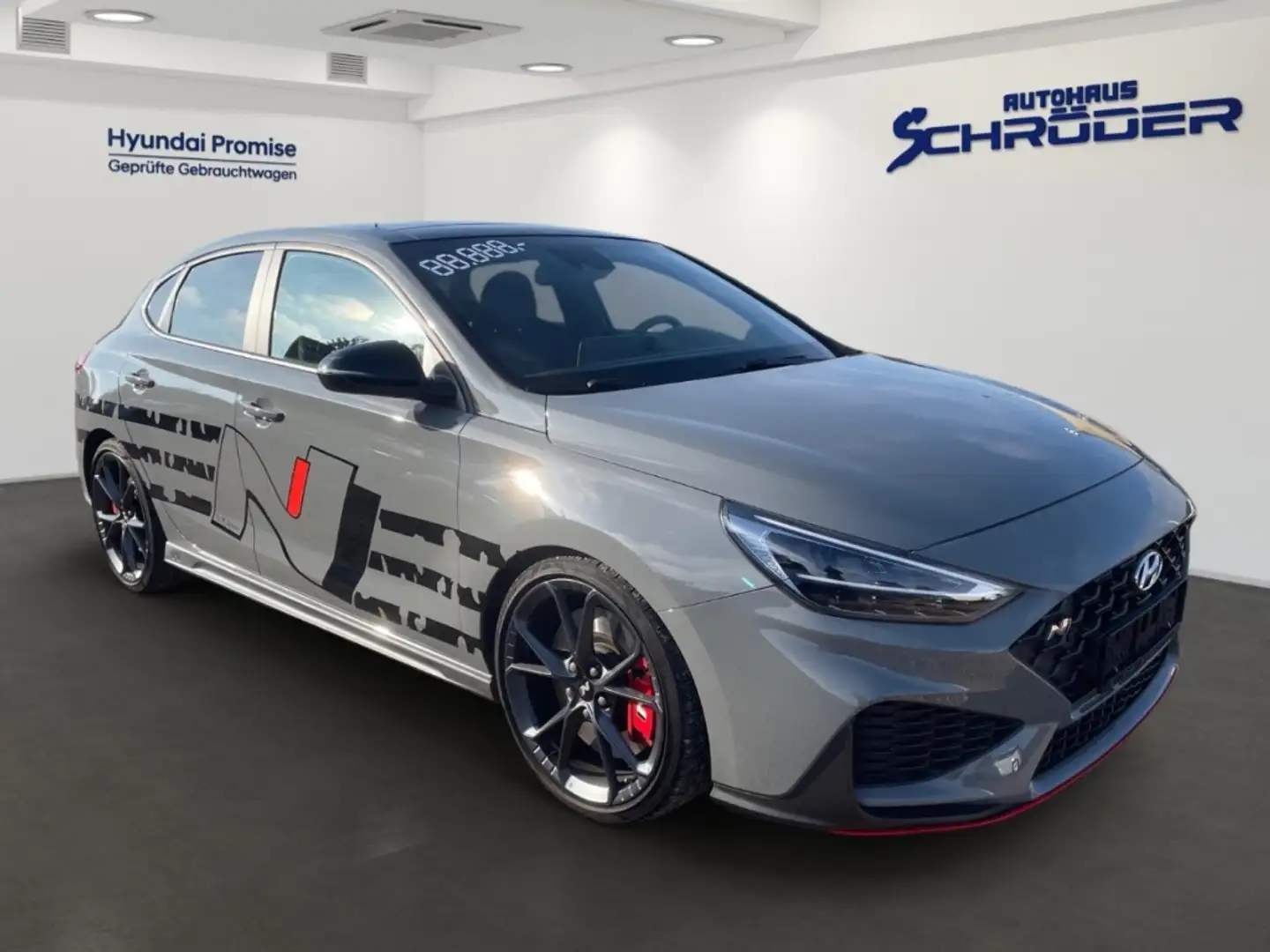 Hyundai i30 Fastback N Performance 8-DCT Panoramadach    LED N Gris - 2