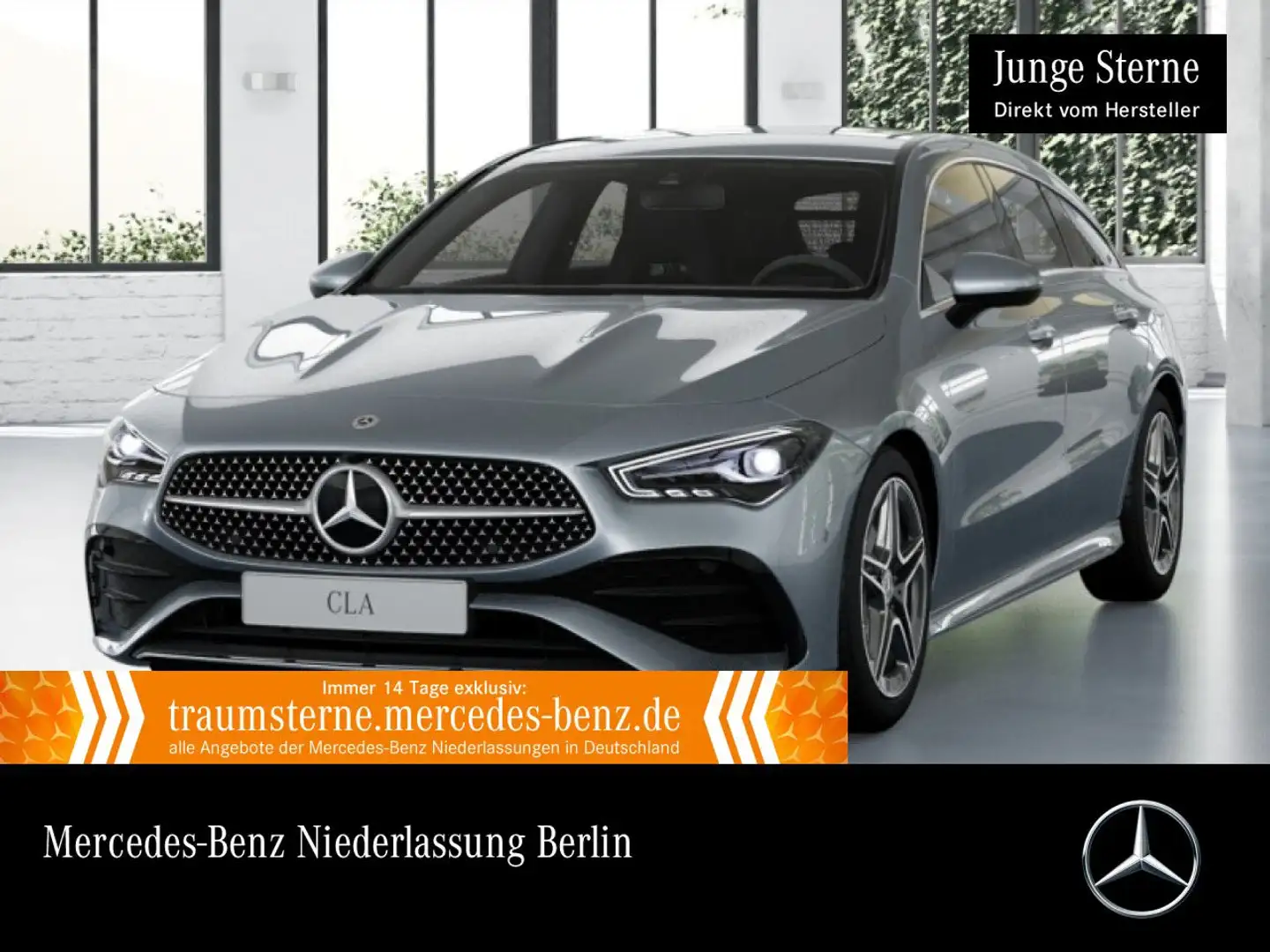 Mercedes-Benz CLA 250 e AMG+AHK+LED+KAMERA+TOTW+KEYLESS+8G Argent - 1