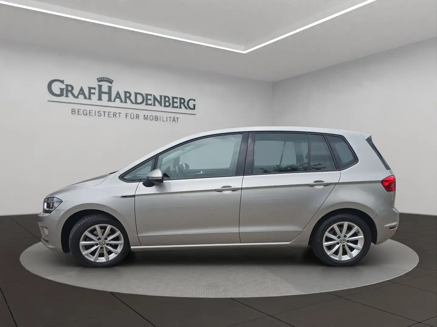 Volkswagen Golf Sportsvan Lounge 1.2 TSI AHK Argent - 2
