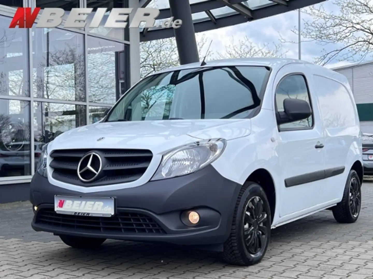 Mercedes-Benz Citan Kasten lang Klima Regalsystem Allwetterr. 1 Bílá - 1