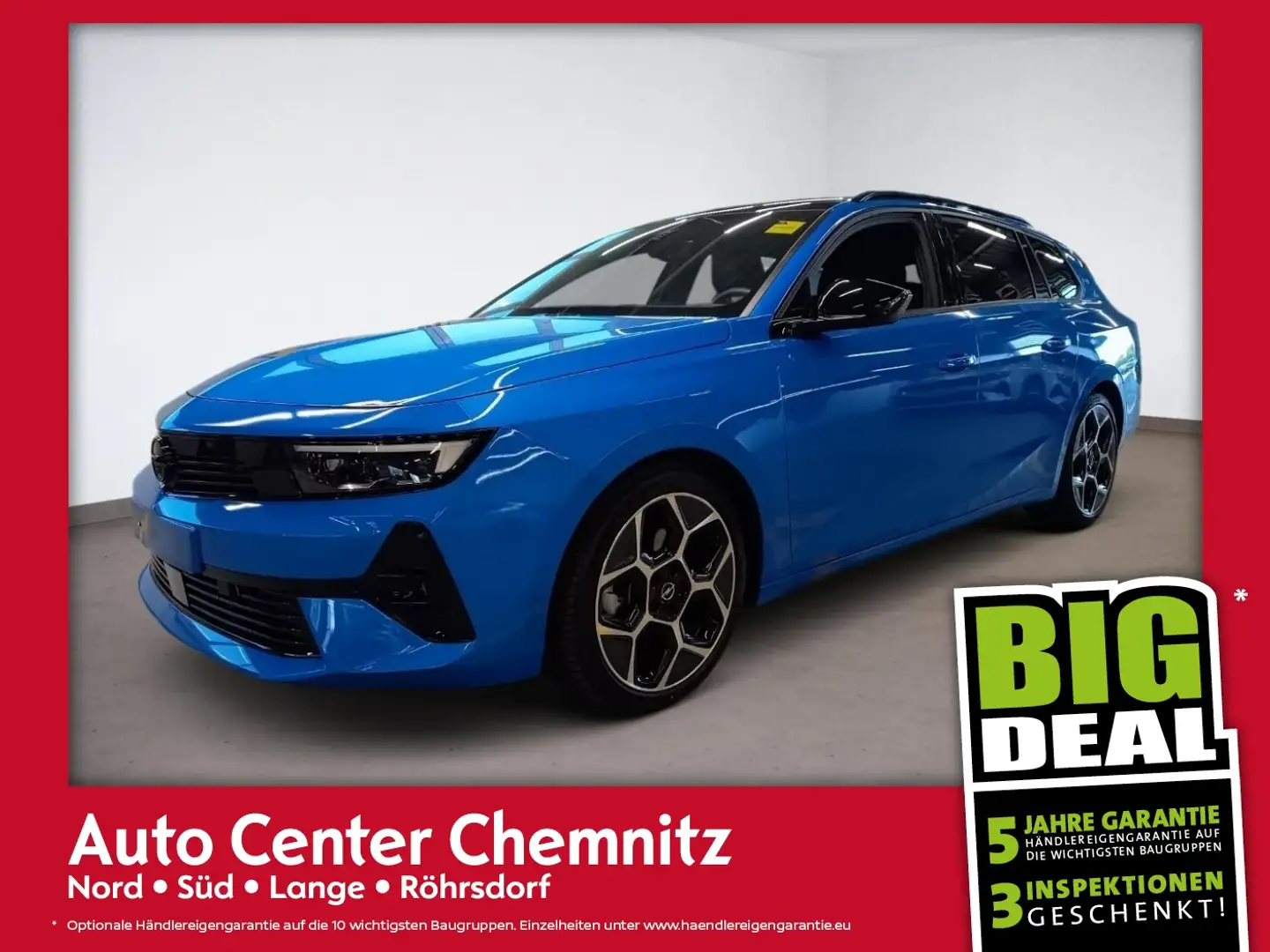 Opel Astra L ST AT8 Ultimate AHK/Matrix/Headup/360°/SD Bleu - 1