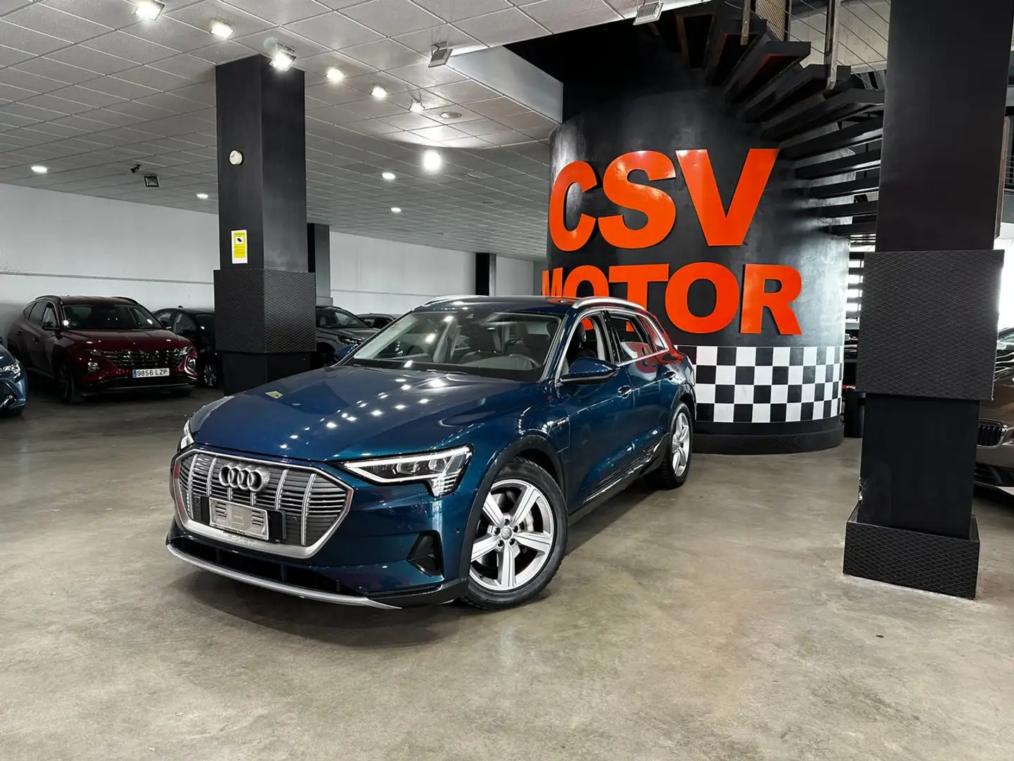 Audi e-tron 55 quattro Advanced Azul - 2
