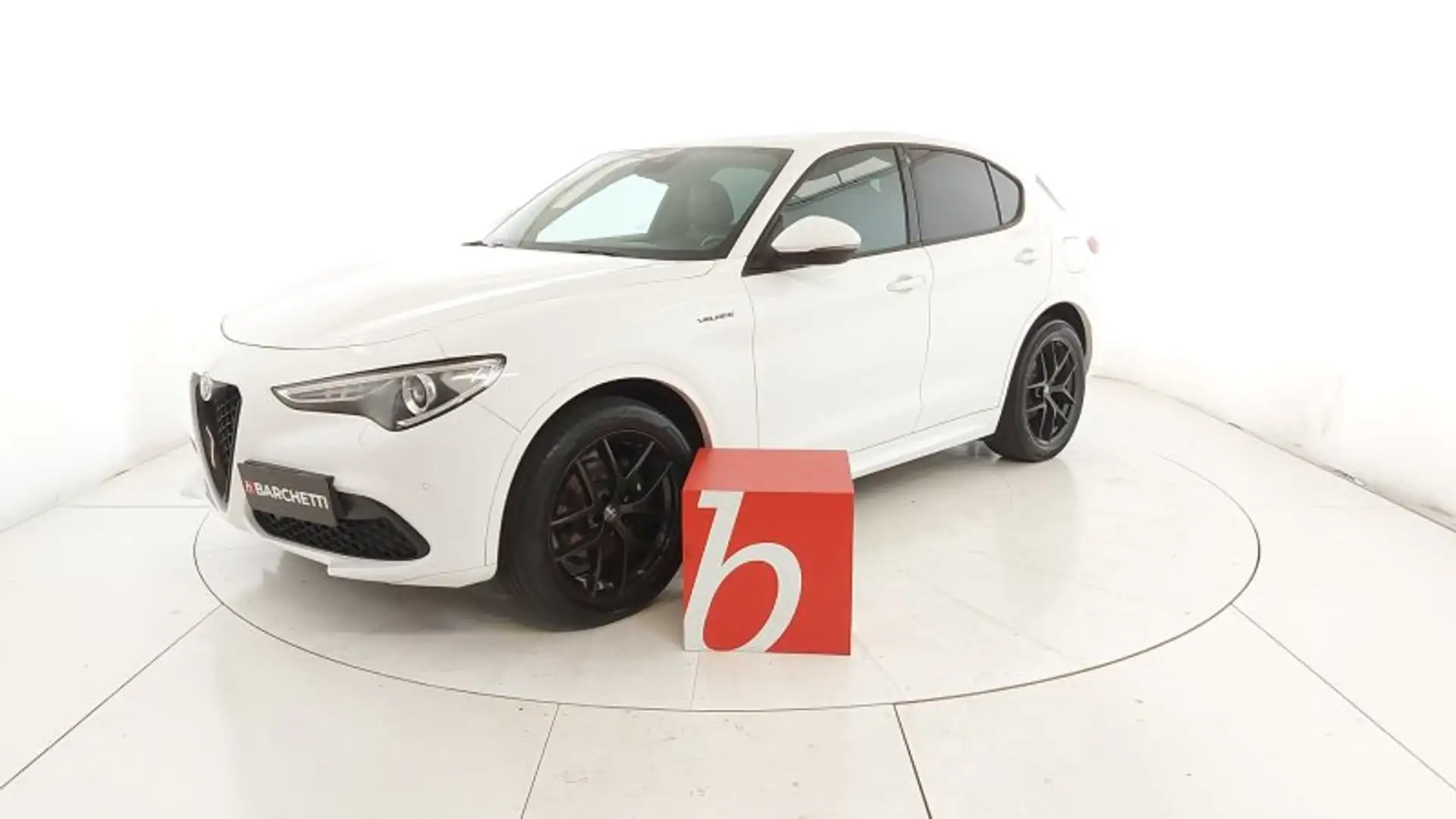 Alfa Romeo Stelvio 2.2 TURBODIESEL 210 CV AT8 Q4 VELOCE Blanc - 1