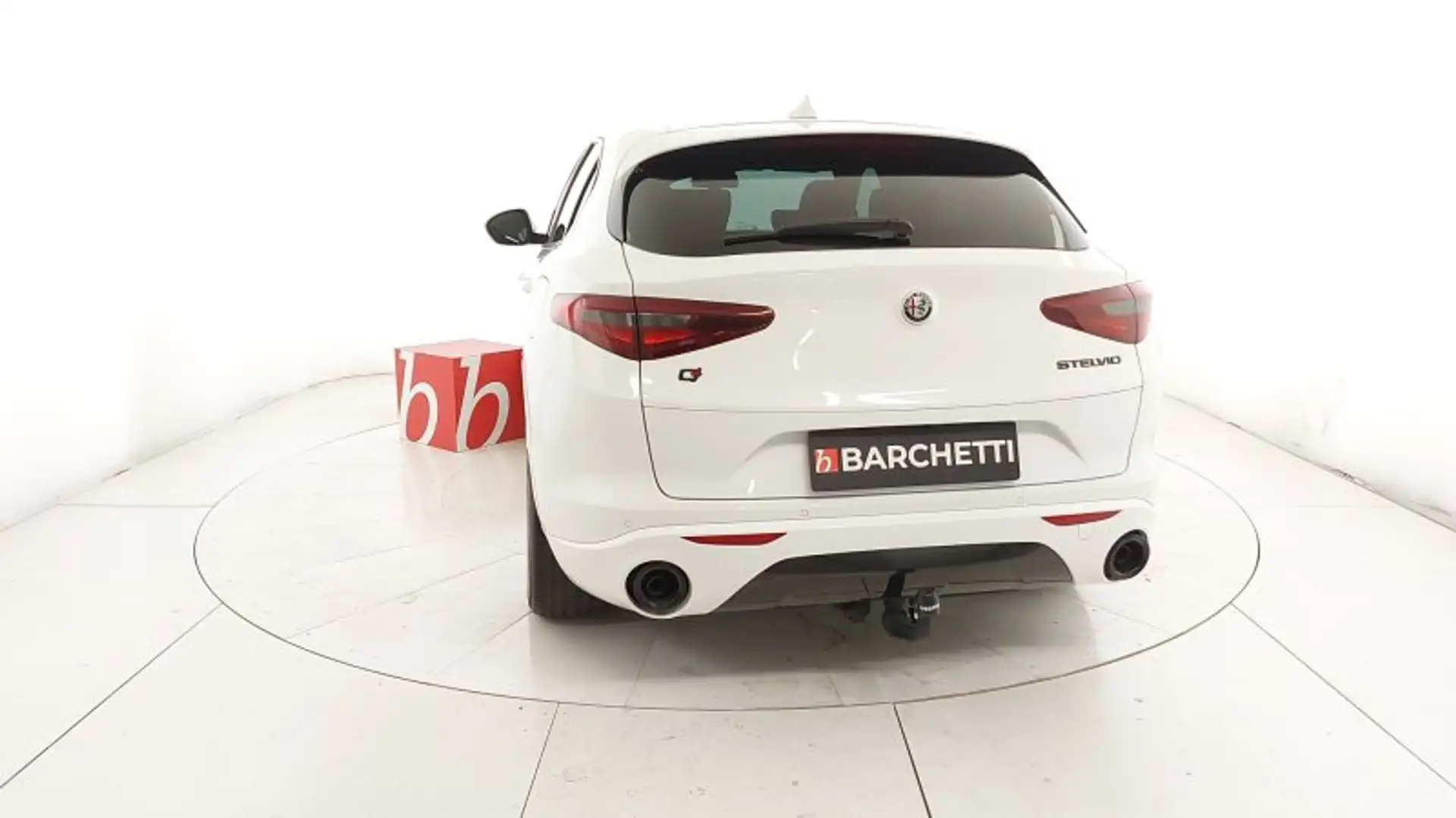 Alfa Romeo Stelvio 2.2 TURBODIESEL 210 CV AT8 Q4 VELOCE Blanc - 2