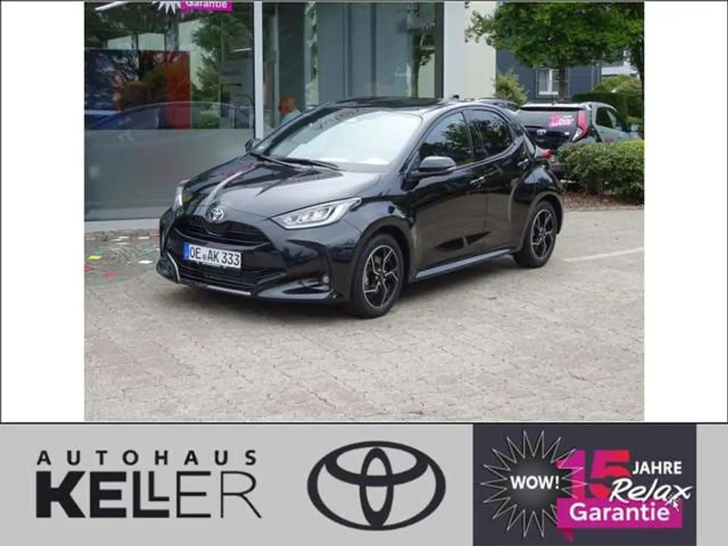 Toyota Yaris Hybrid 130 1.5 VVT-i Style Schwarz - 2