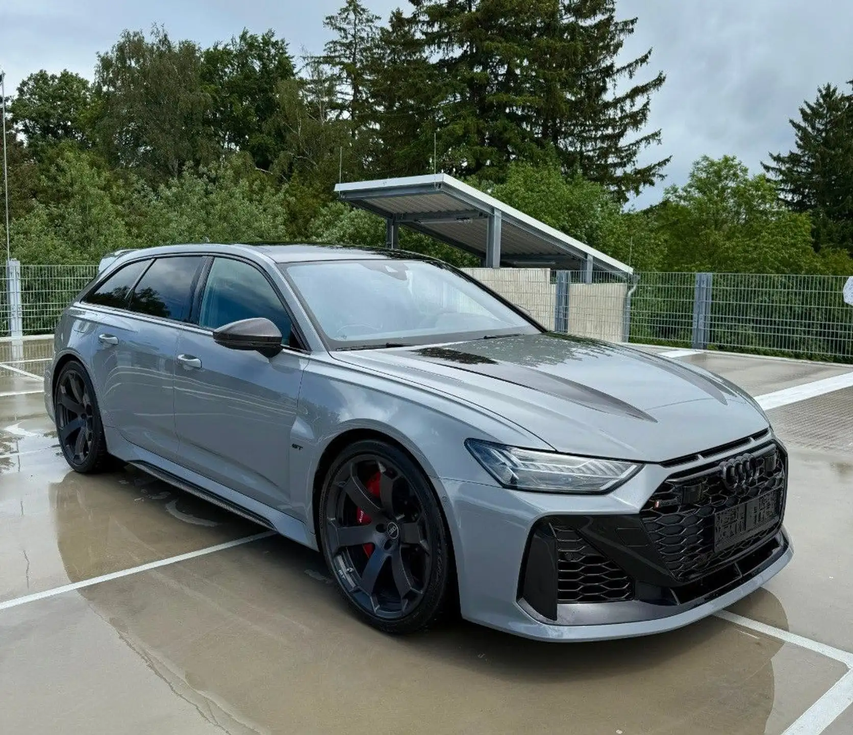 아우디 RS6 4.0 TFSI 2025 회색 사진 7