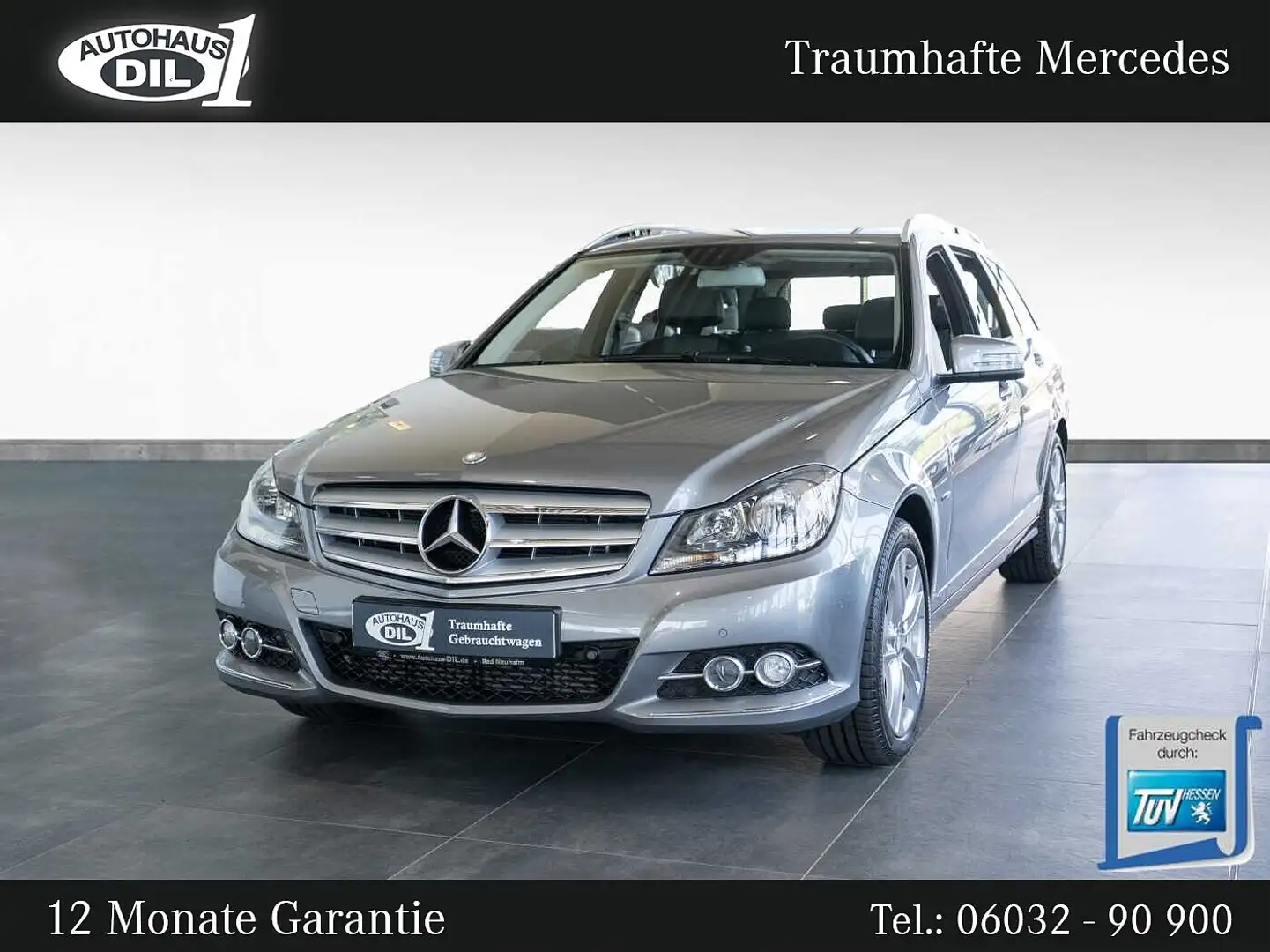 Mercedes-Benz C 200 CGI T Avantgarde *AHK*SHZ*PDC* Argent - 1