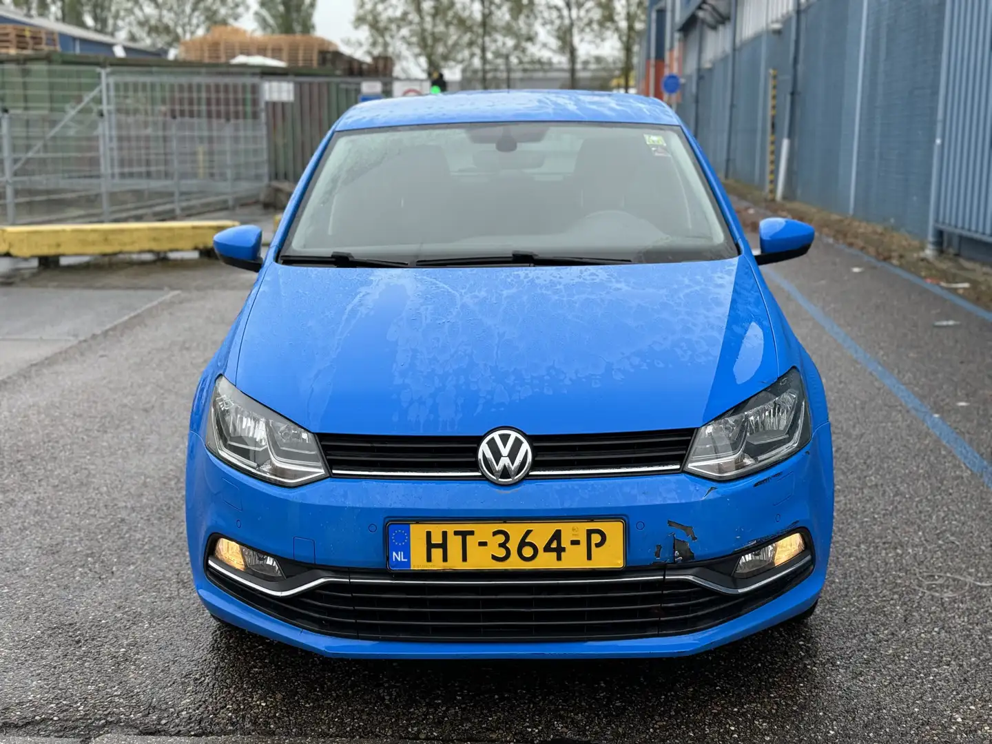 Volkswagen Polo 1.0 Comfortline Clima, Parkeer sensoren, Navi, Sto Blauw - 2
