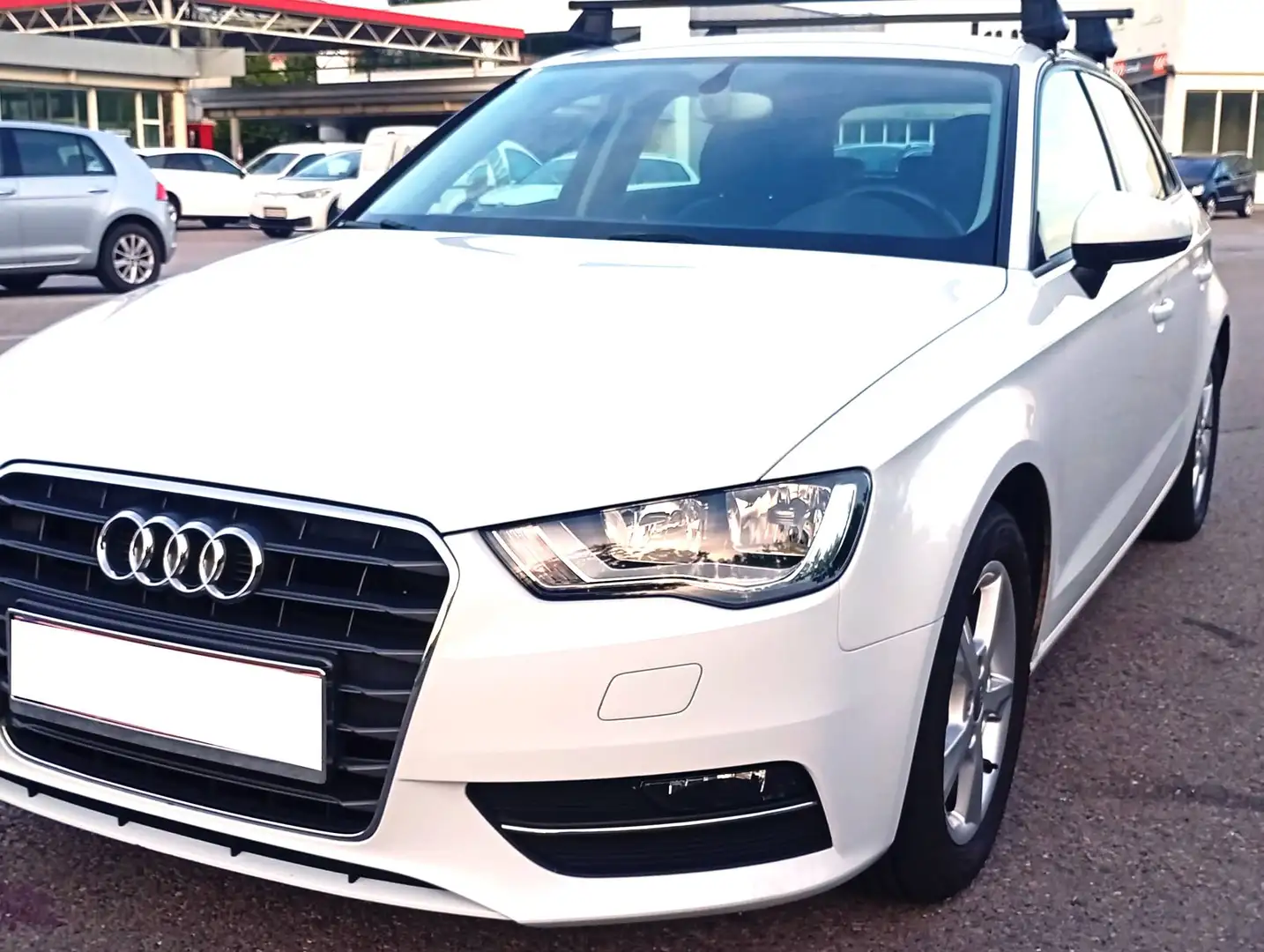 Audi A3 A3 SB Start 1,6 TDI DPF Start Weiß - 1
