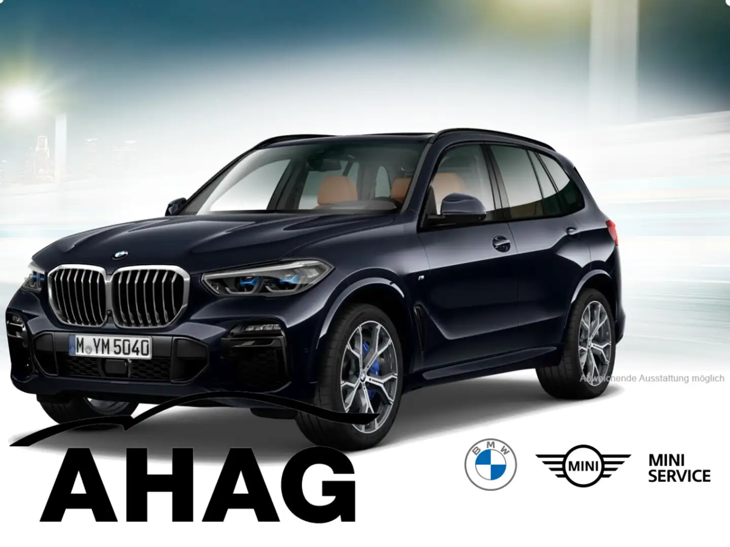 BMW X5 xDrive40d M Sportpaket Innovationsp. Panorama Schwarz - 2