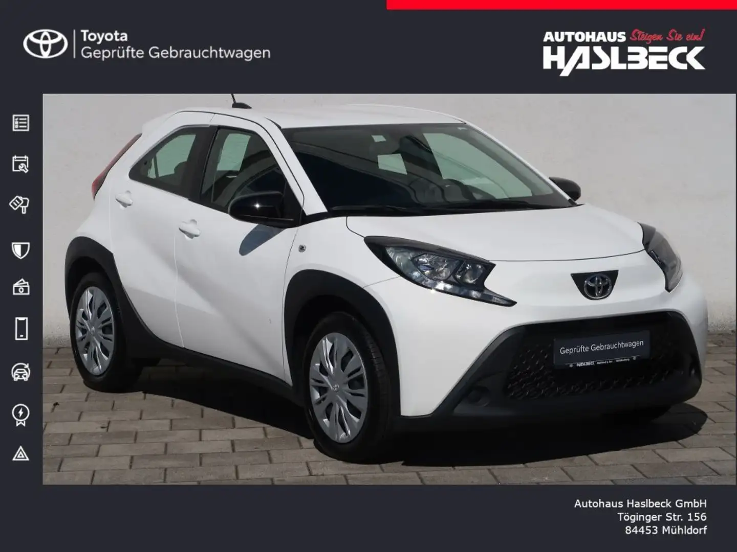 Toyota Aygo X Play Weiß - 1